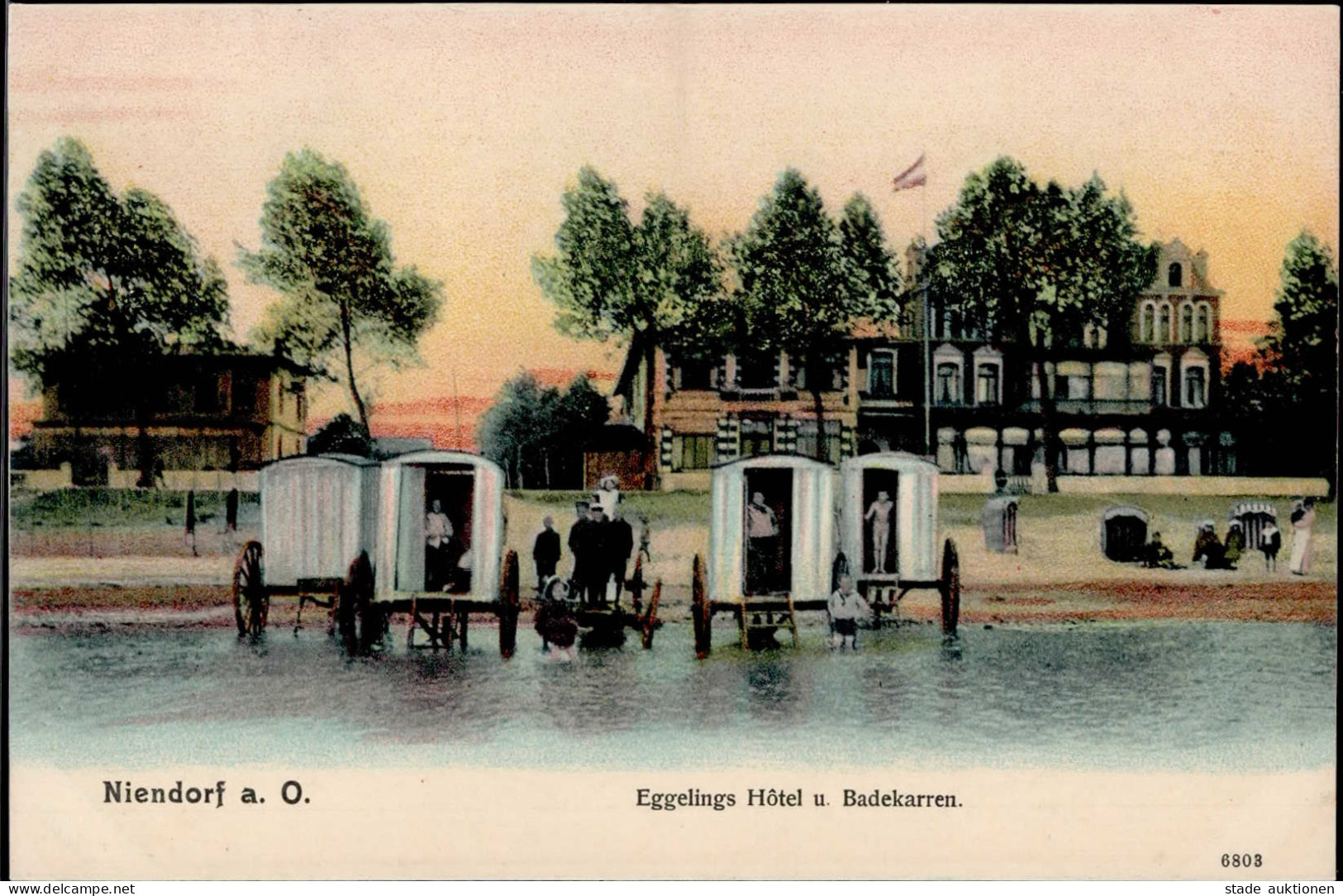 Niendorf (2408) Hotel Eggeling II (Klebereste RS) - Other & Unclassified