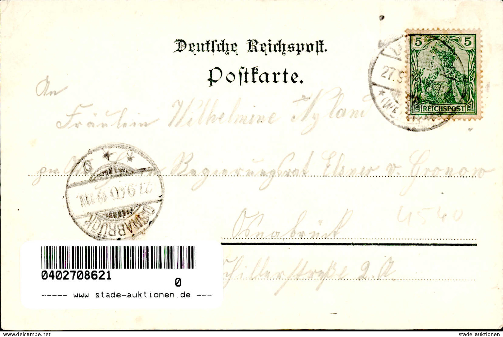 Intrup (4540) Hotel Rahe 1900 II (Eckknick) - Other & Unclassified