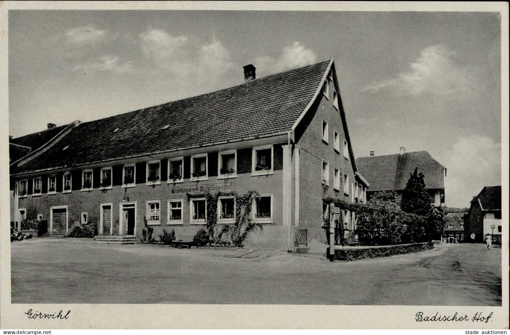 Görwihl (7883) Gasthaus Badischer Hof I-II - Other & Unclassified