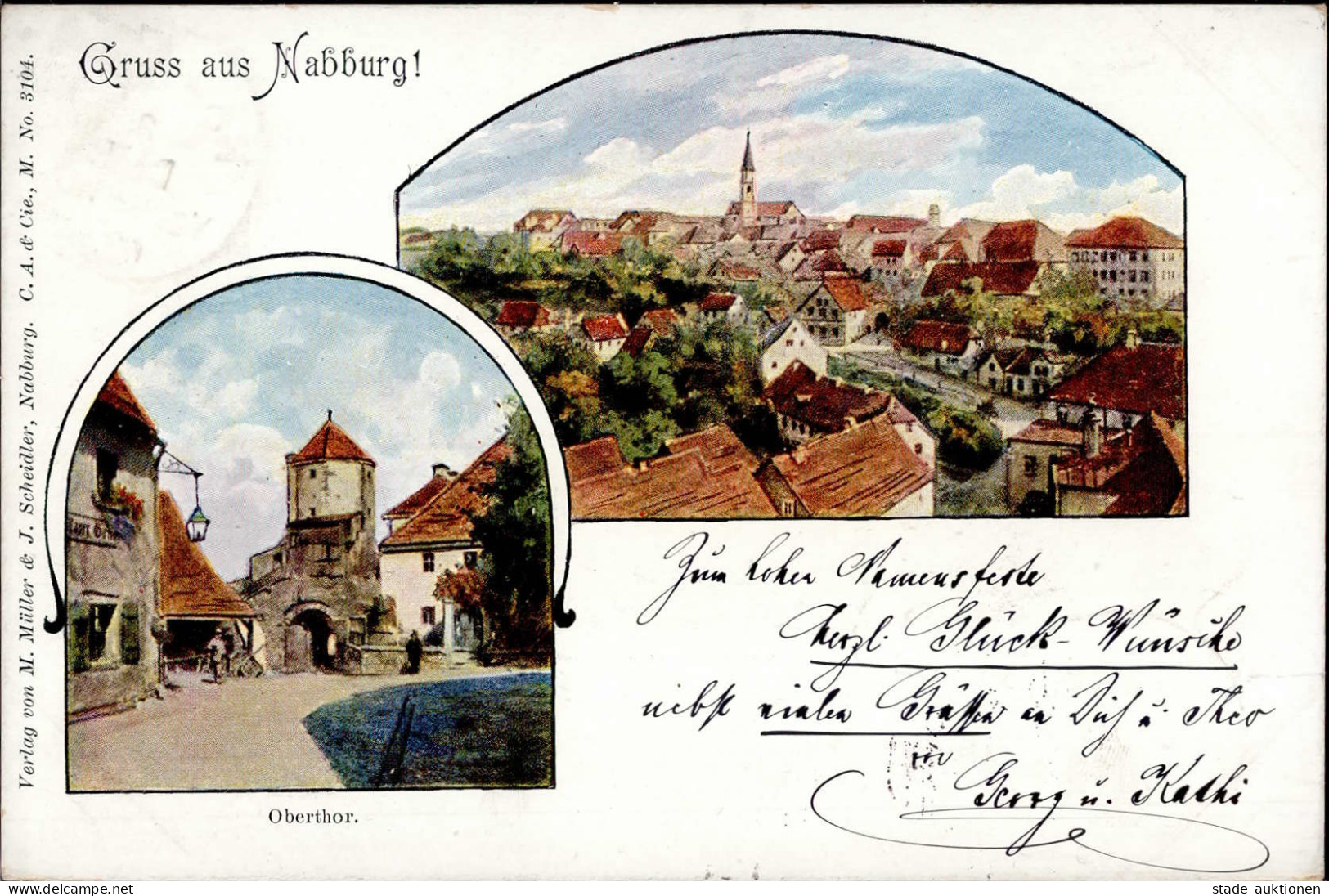 Nabburg (8470) 1902 I-II - Other & Unclassified