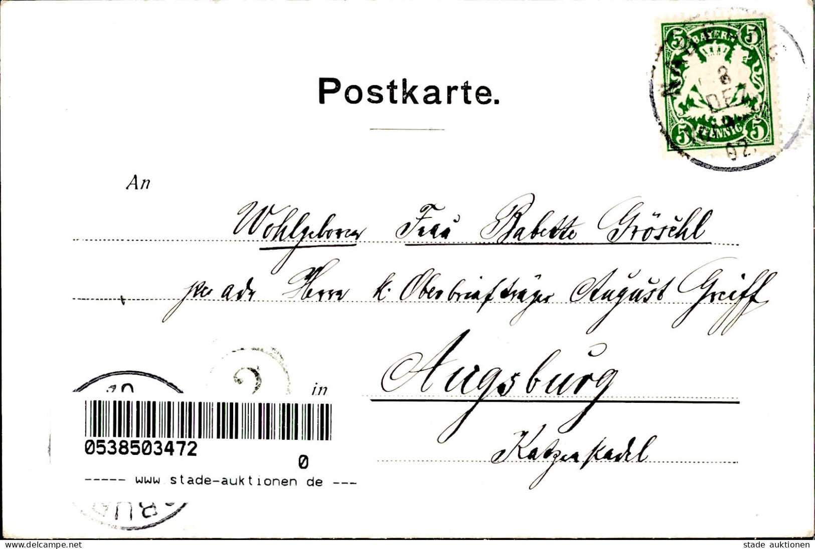 Nabburg (8470) 1902 I-II - Other & Unclassified
