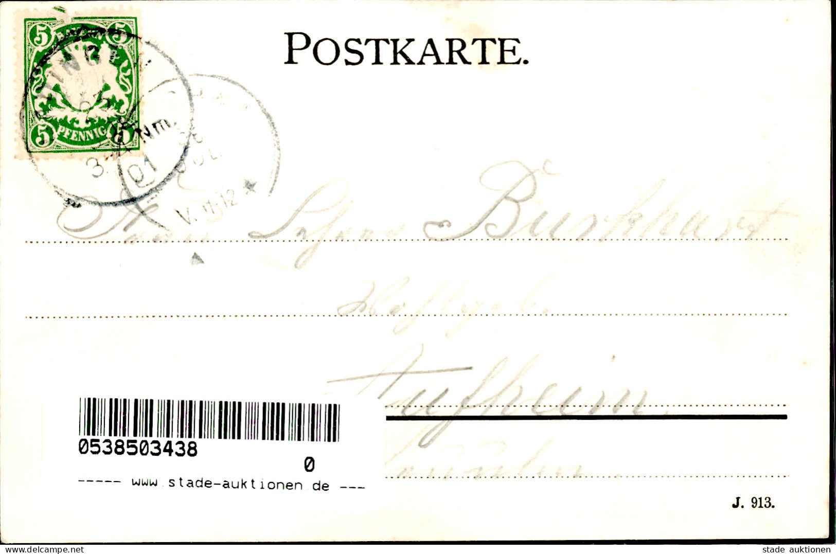Lauingen (8882) Augustinerkirche 1901 I-II - Other & Unclassified