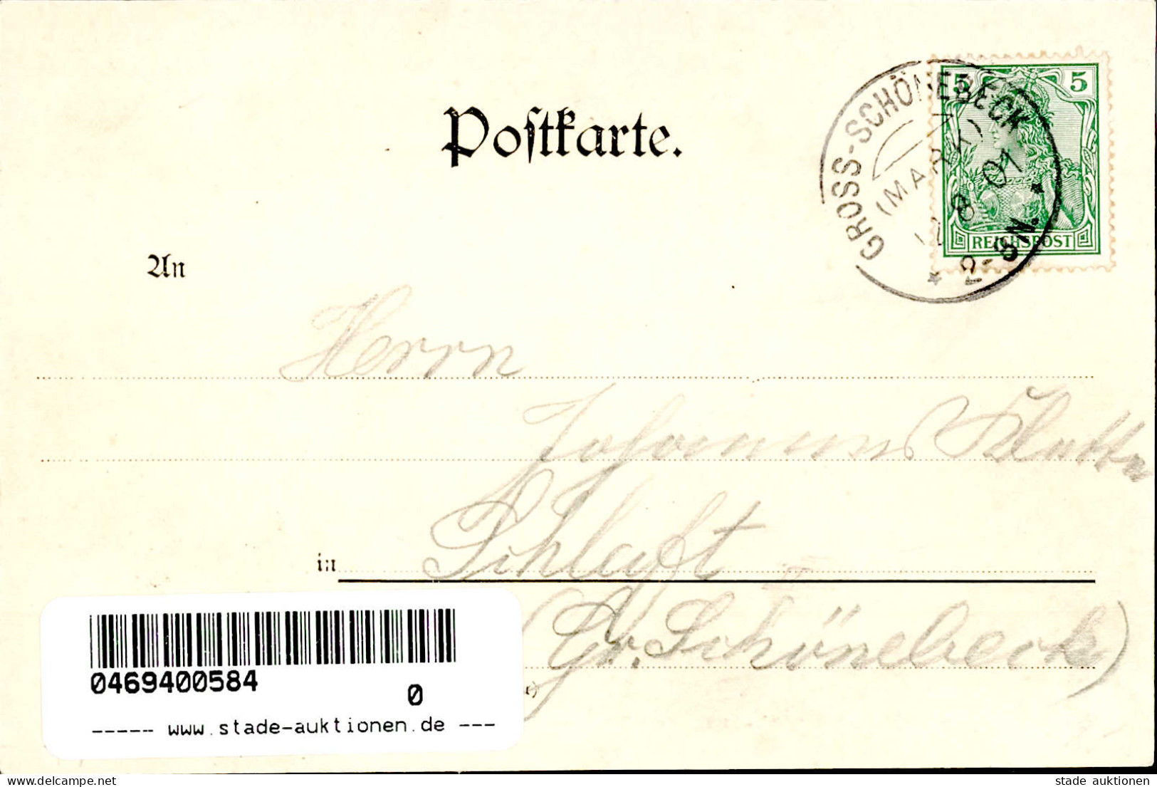 Groß Schönebeck (o-1301) Teilansichten 1901 I-II - Other & Unclassified
