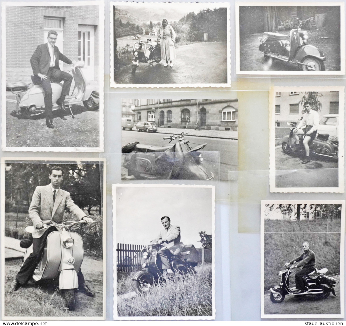 Motorrad ROLLER Viel VESPA Partie Von Circa 70 Fotos - Other & Unclassified