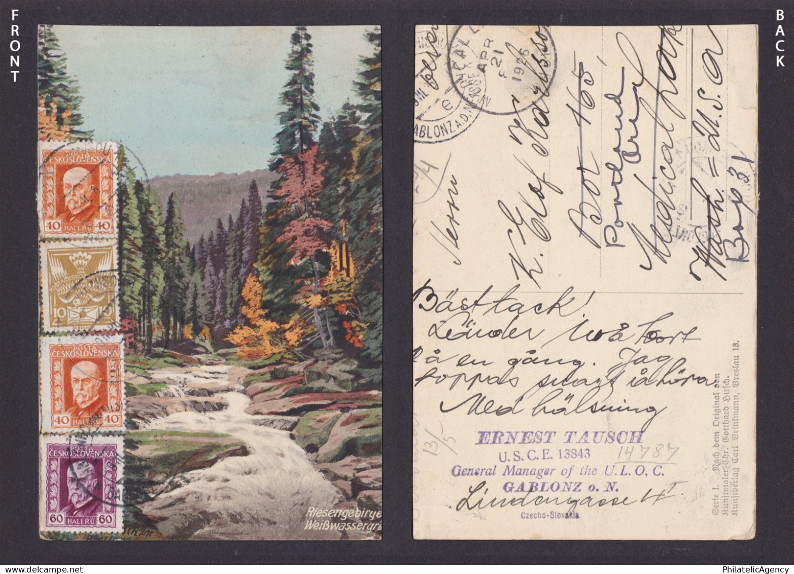 Postcard, Poland, Riesengebirge - Polen