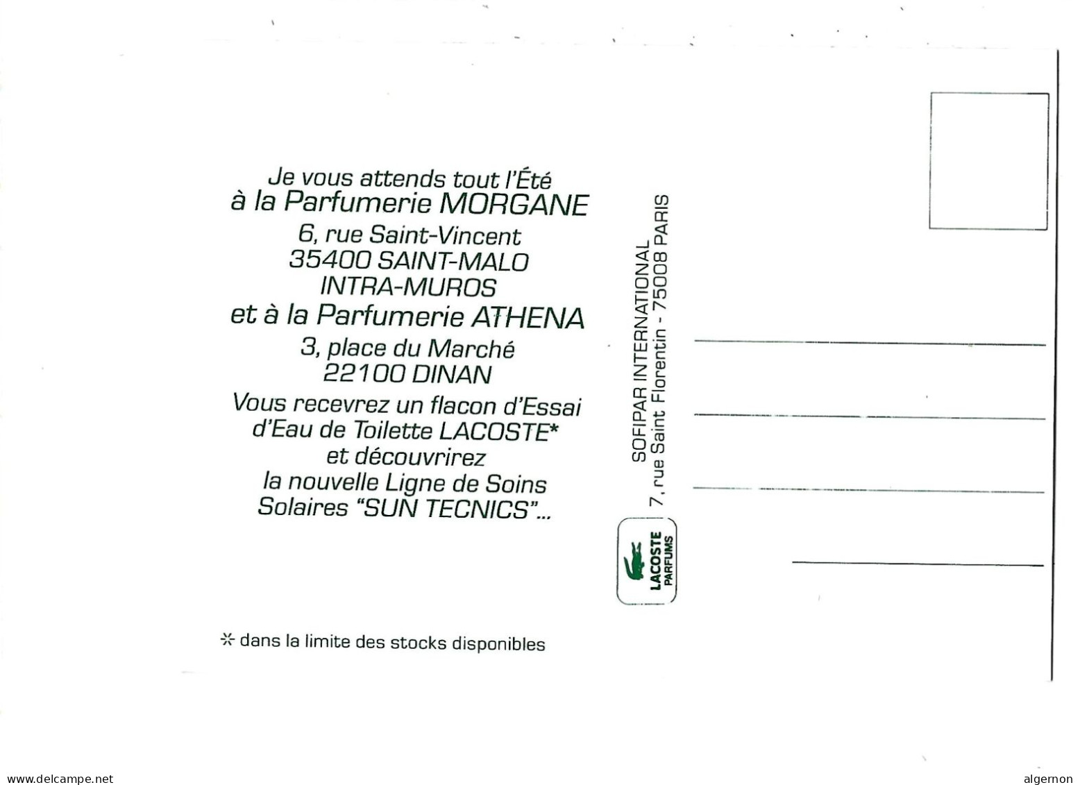 34433 - LACOSTE PARFUMS - Mode