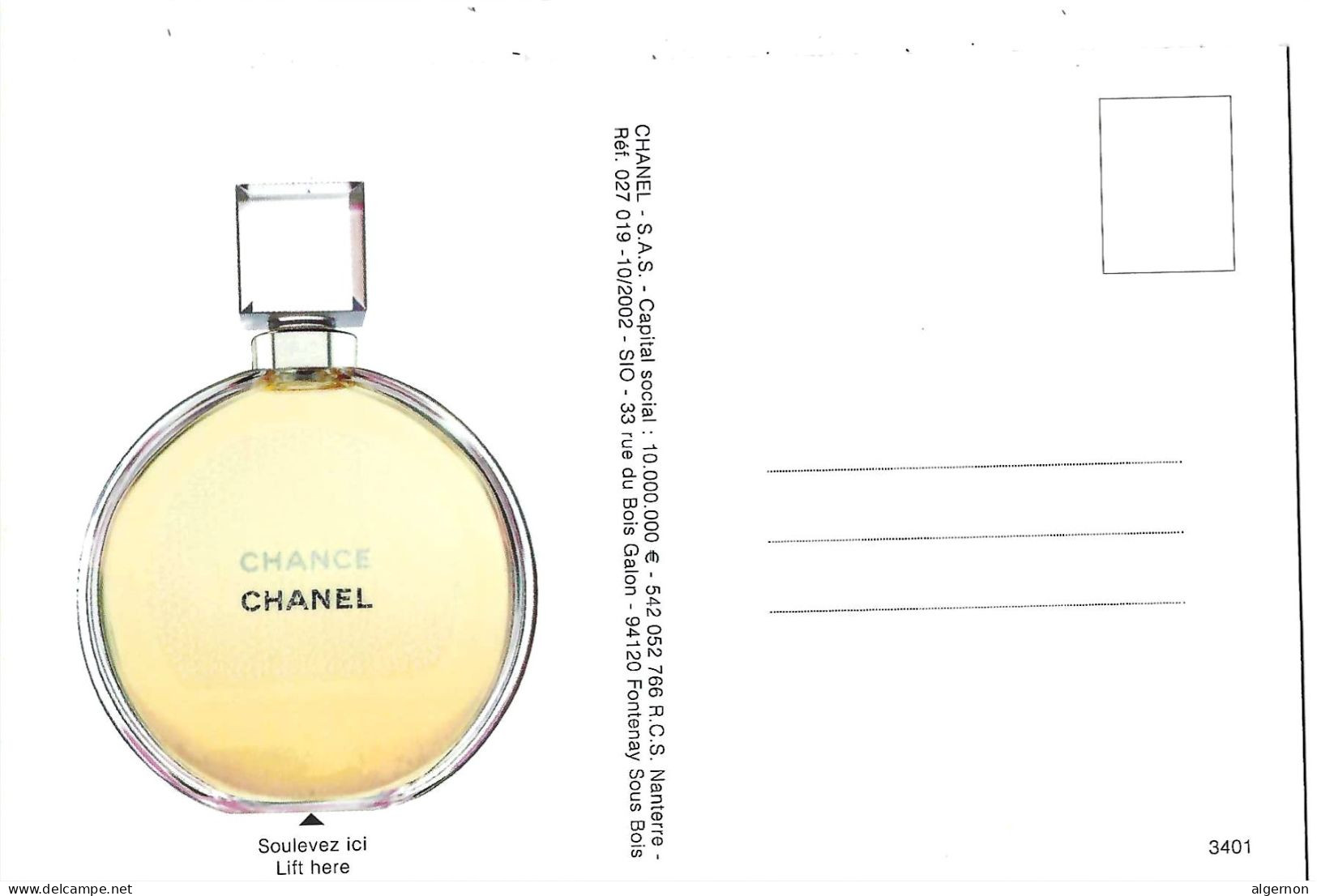 34437 - Chance CHANEL Flacon Manequin - Mode
