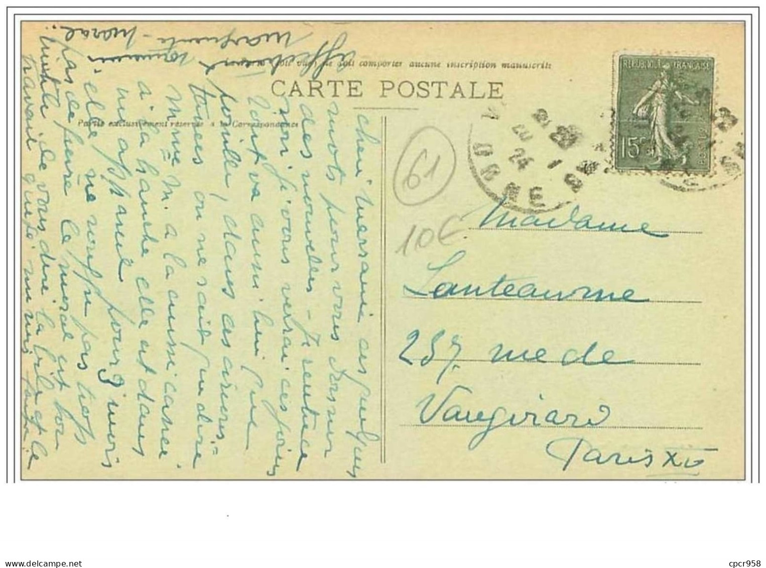 61.VIMOUTIERS.VUE GENERALE - Vimoutiers