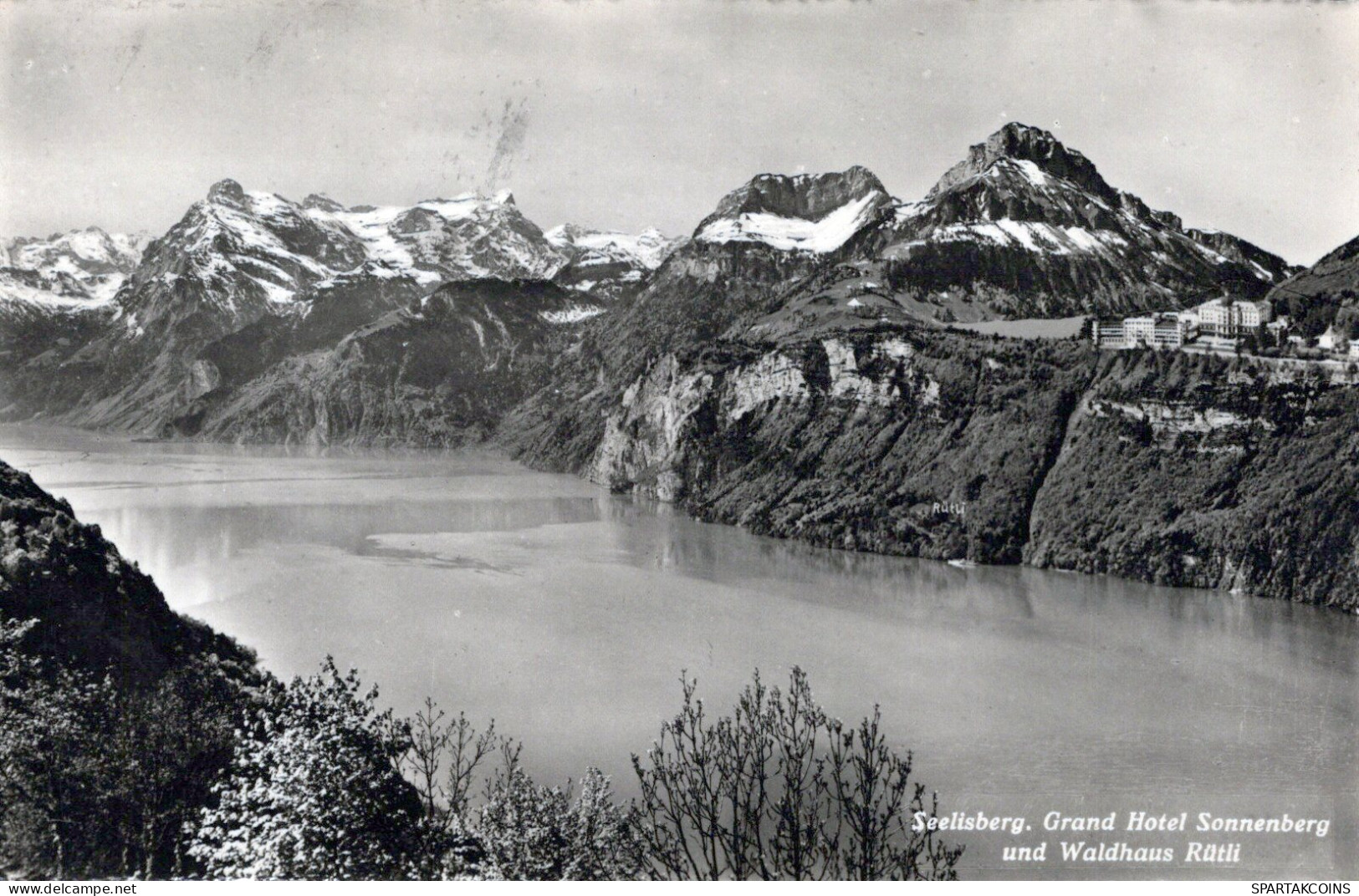Schweiz Seelisberg Vierwaldstättersee Grand Hotel Sonnenberg #SCC120 - Seelisberg