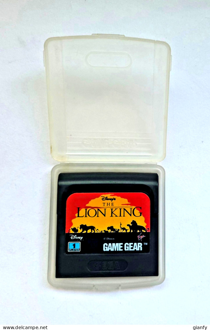 DISNEY: THE LION KING (VIRGIN) SEGA GAME GEAR 1994 BOX