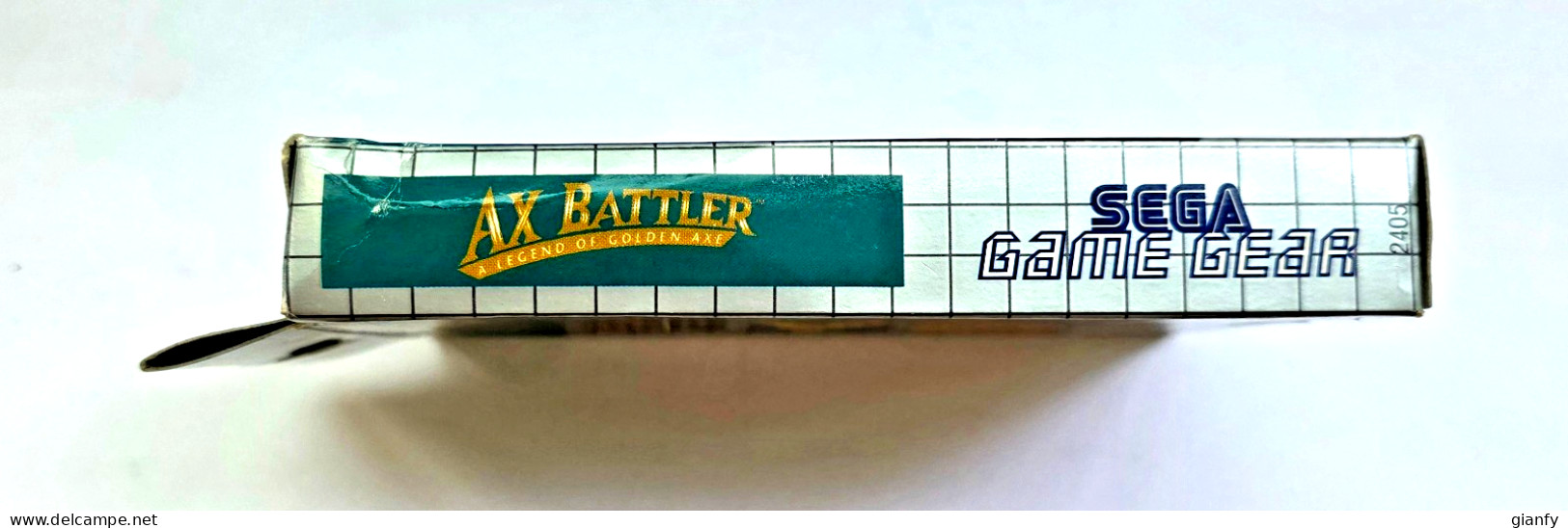 AX BATTLER : A LEGEND OF GOLDEN AXE (ASPECT) SEGA GAME GEAR 1991 BOX - Game Gear
