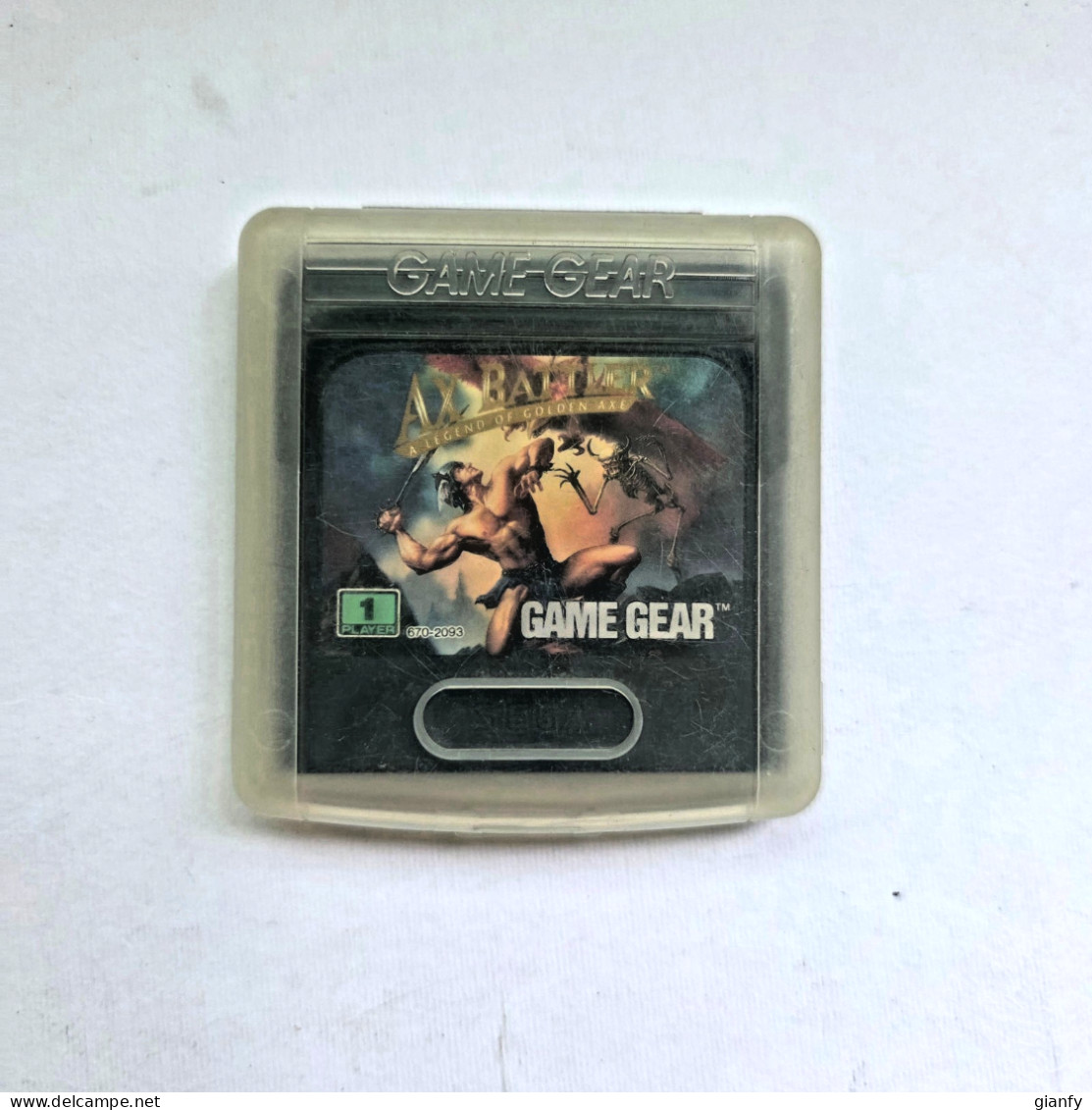 AX BATTLER : A LEGEND OF GOLDEN AXE (ASPECT) SEGA GAME GEAR 1991 BOX