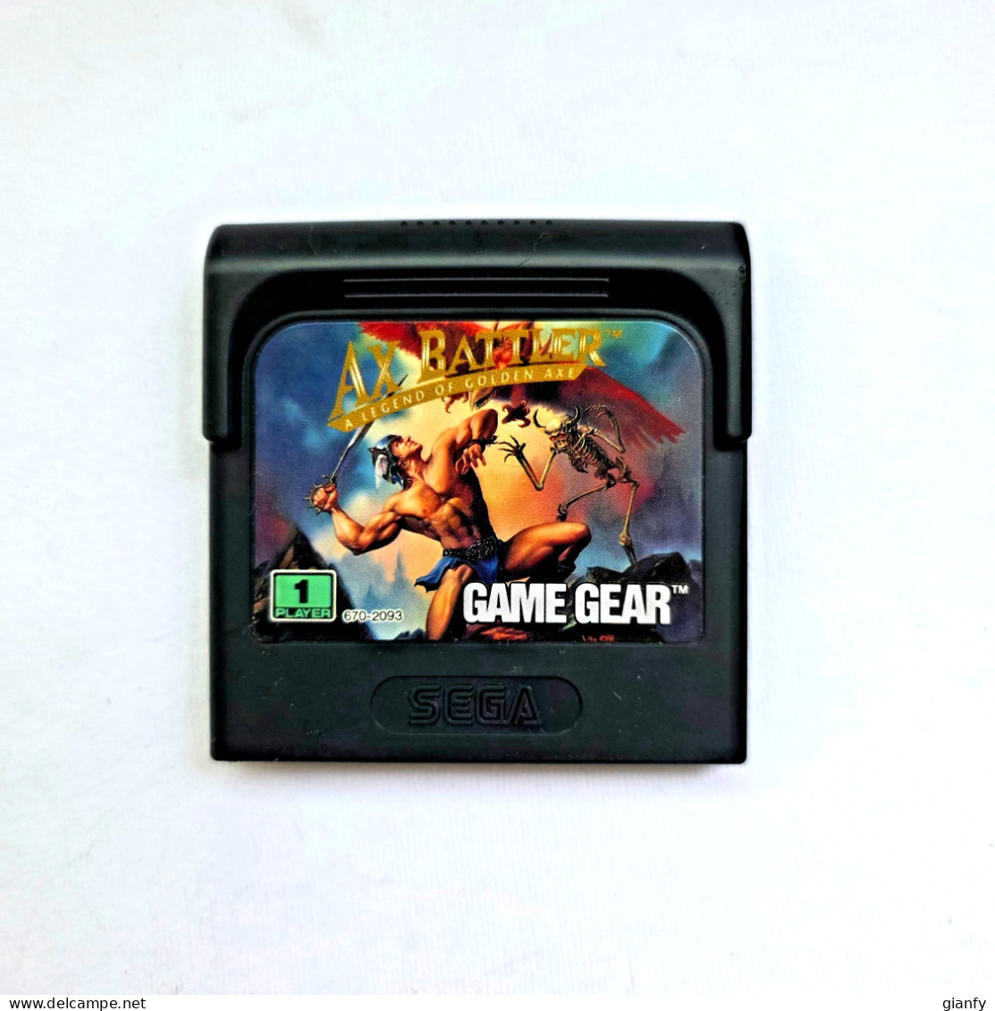 AX BATTLER : A LEGEND OF GOLDEN AXE (ASPECT) SEGA GAME GEAR 1991 BOX