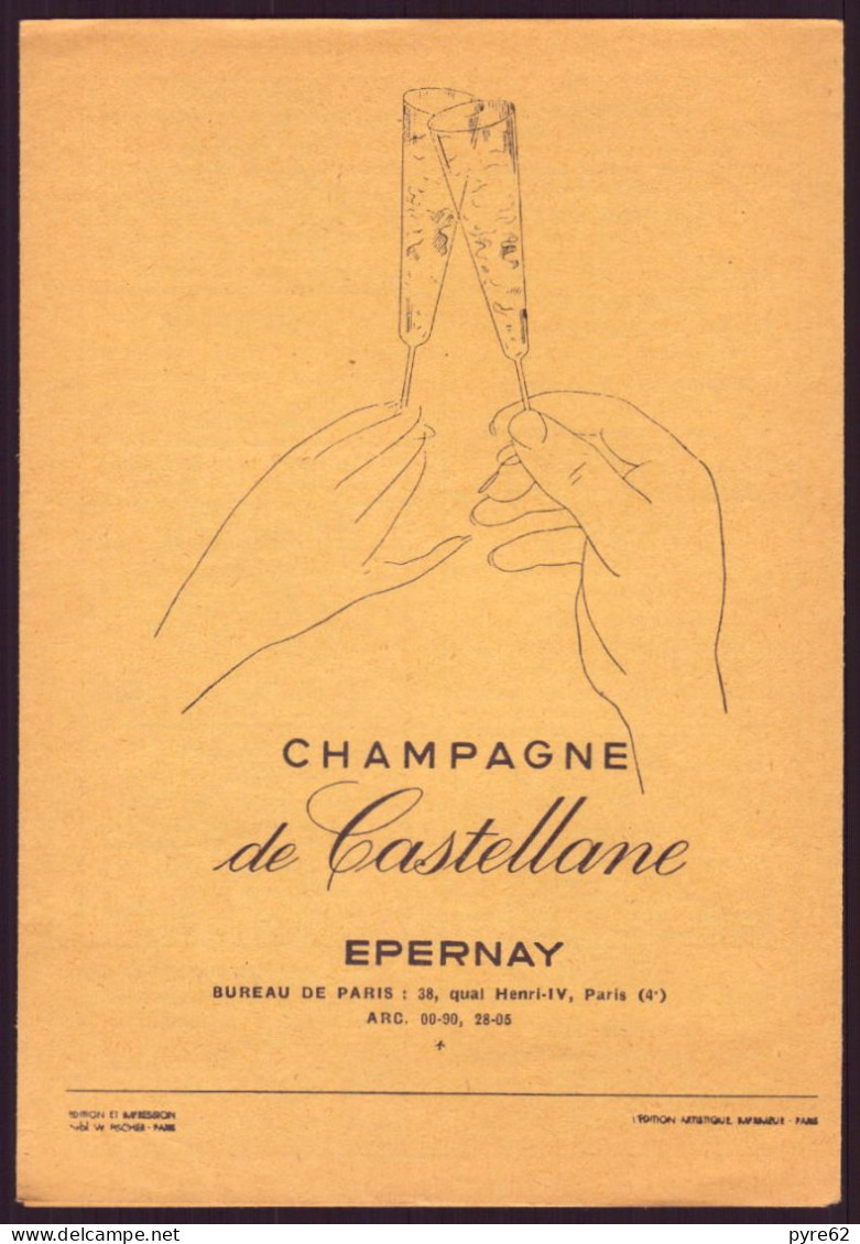Programme " Spectacles De Paris " 1954 - Programs