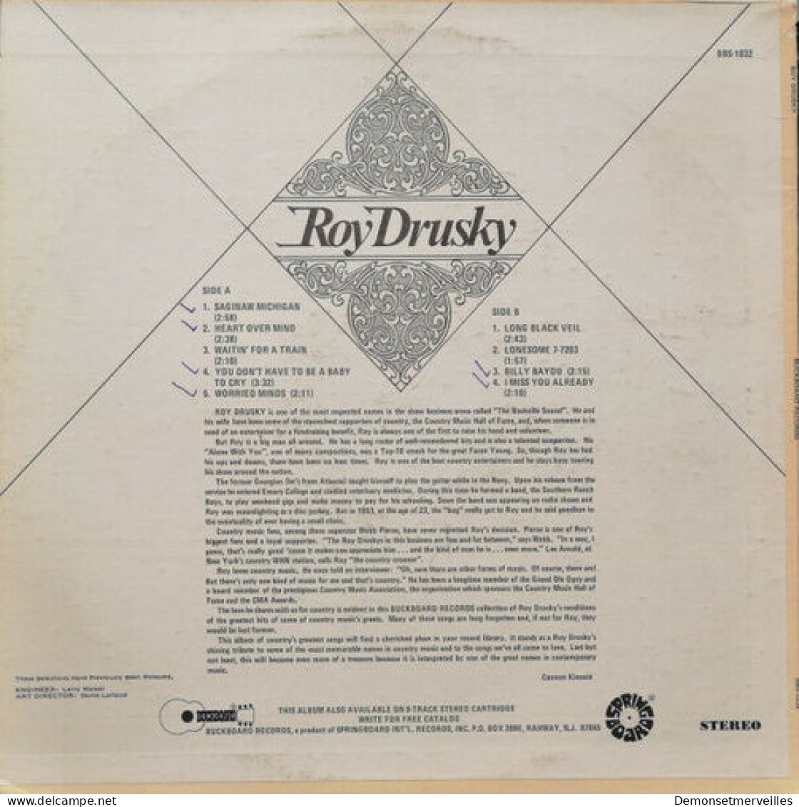 Roy Drusky - Non Classés