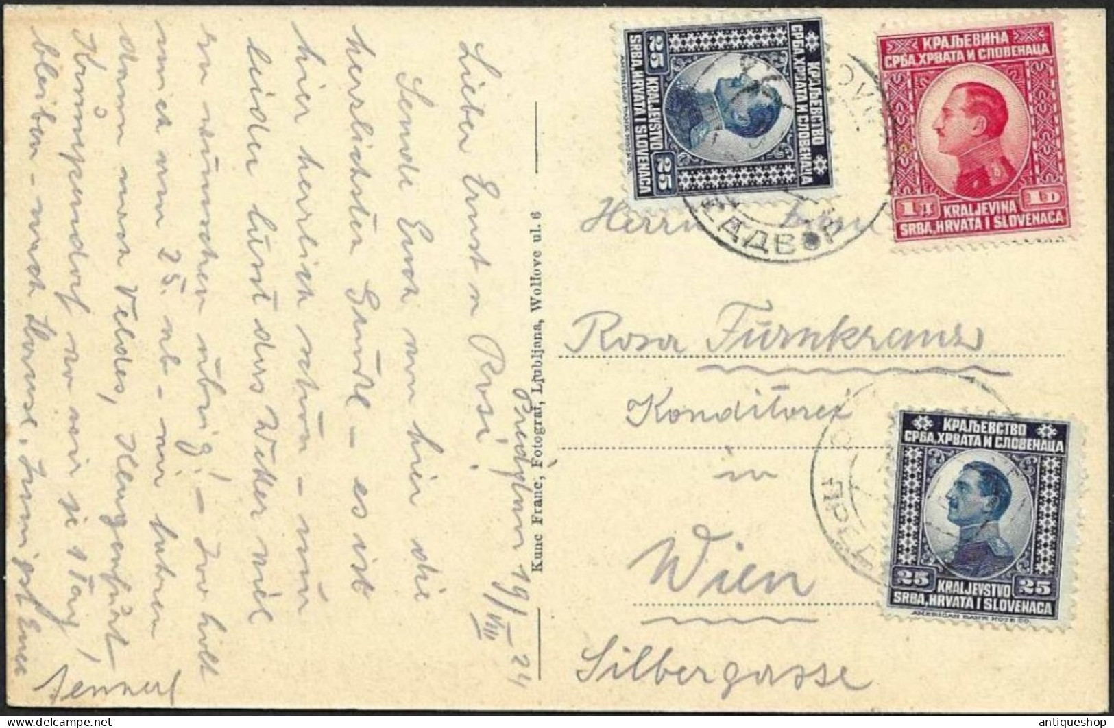 Slovenia-----Preddvor-----old Postcard - Slowenien