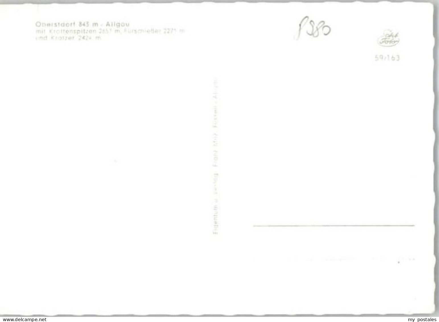 OBERSTDORF Bayern - Oberstdorf