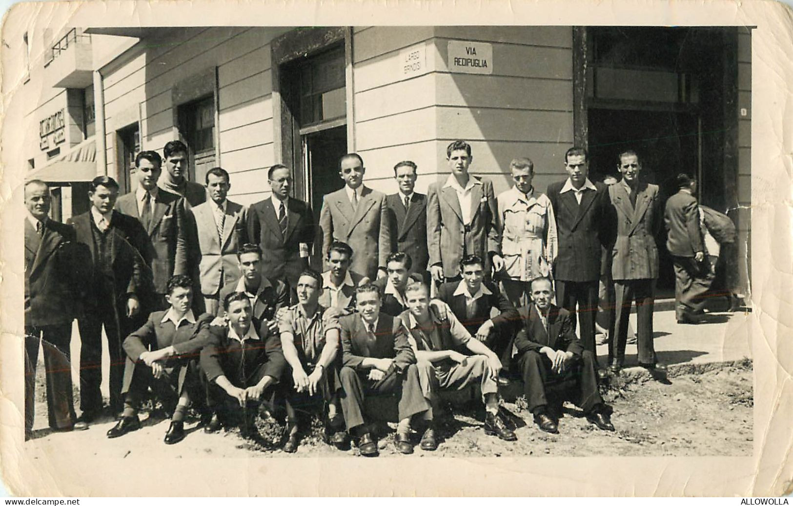 36723 " TIPI ASMARINI-ERITREA 1946 " -VERA FOTO Cm. 9 X 14,5 CIRCA