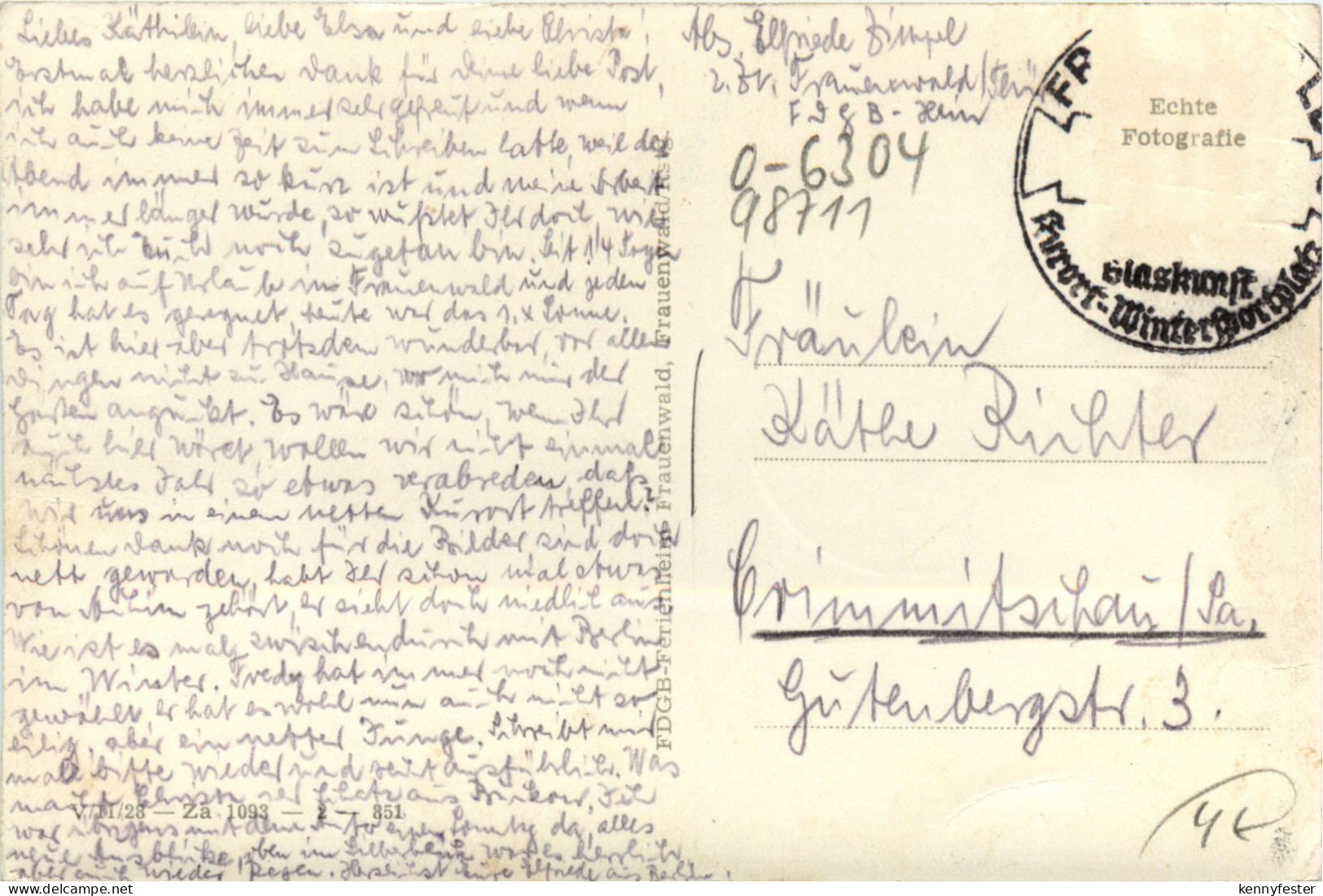Frauenwald /Thüringen - Ilmenau