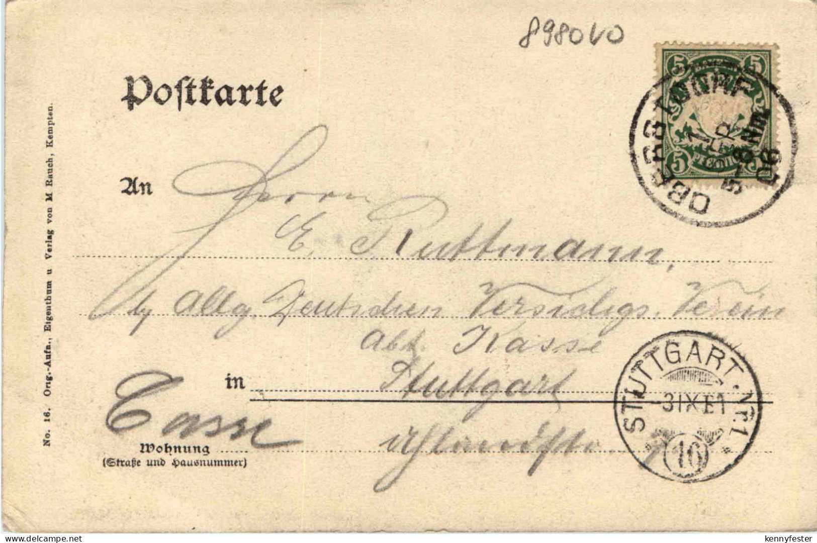 Oberstdorf, Einödsbach - Oberstdorf