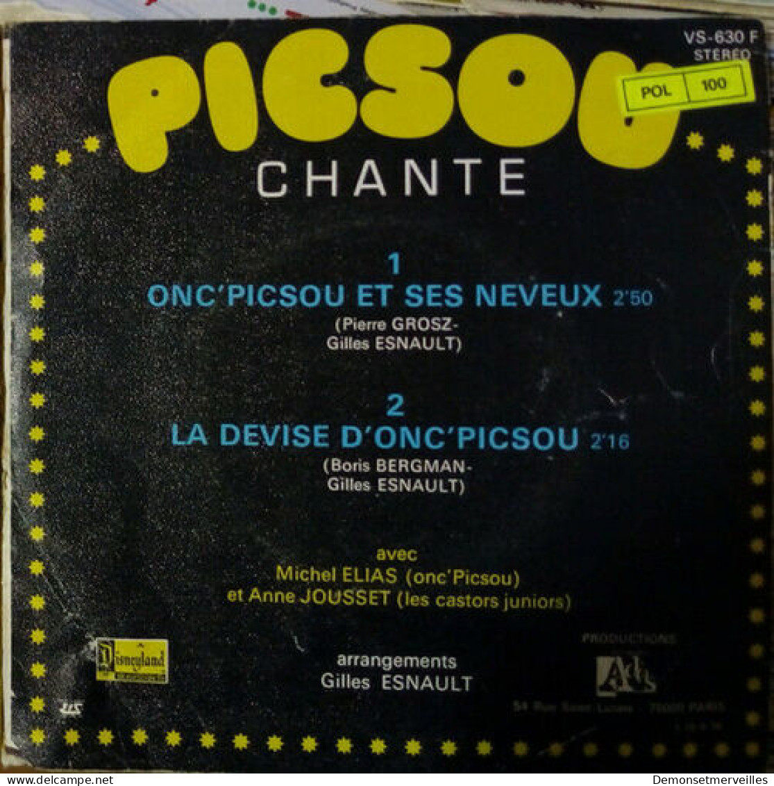 Picsou Chante - Non Classés