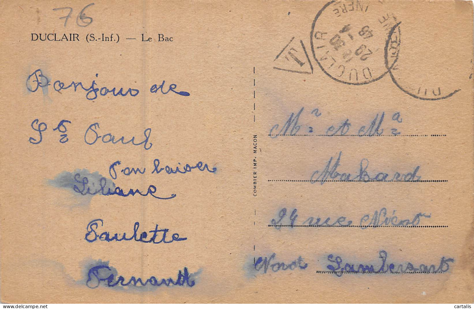 76-DUCLAIR-N°647-D/0199 - Duclair