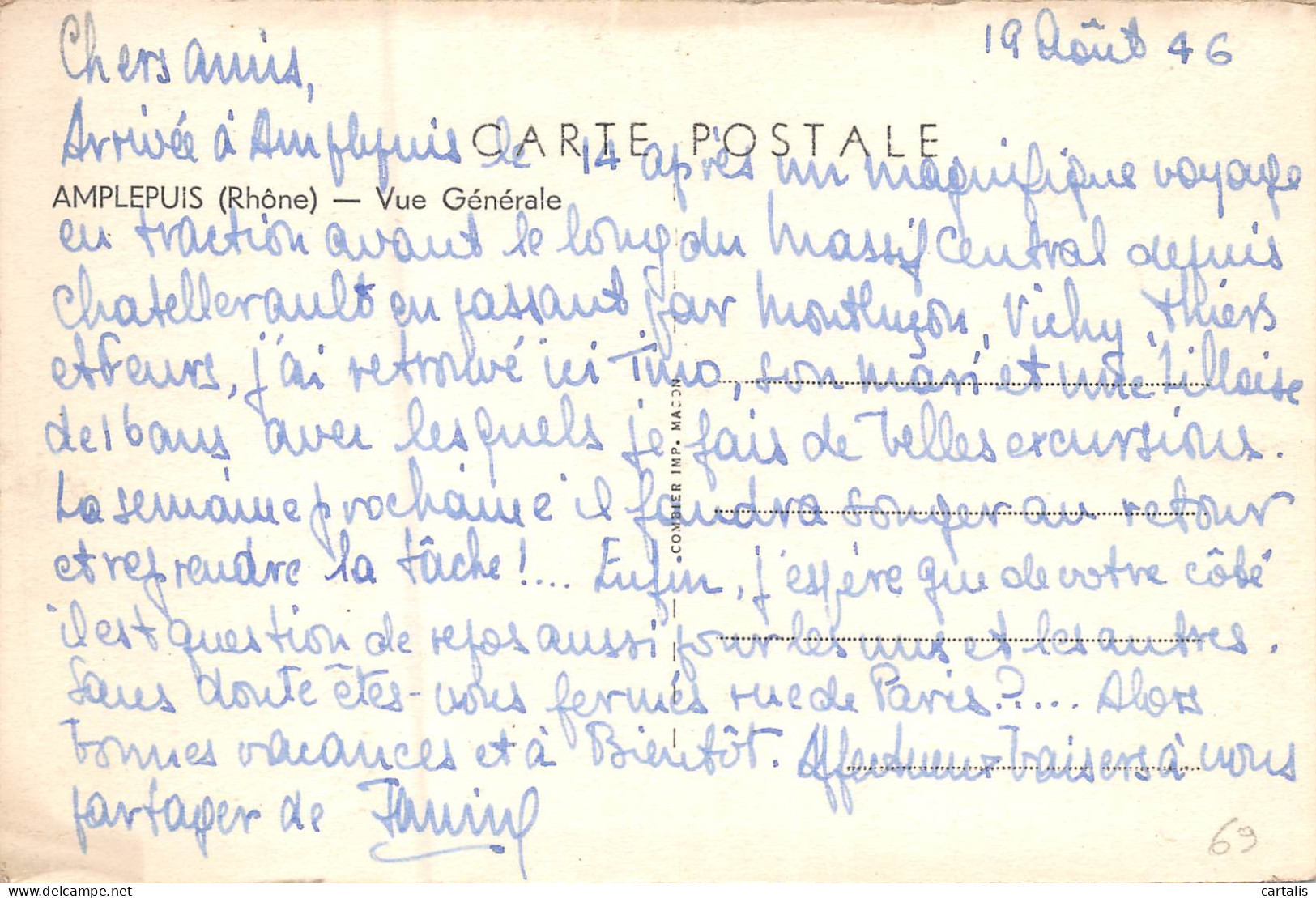 69-AMPLEPUIS-N°647-C/0283 - Amplepuis