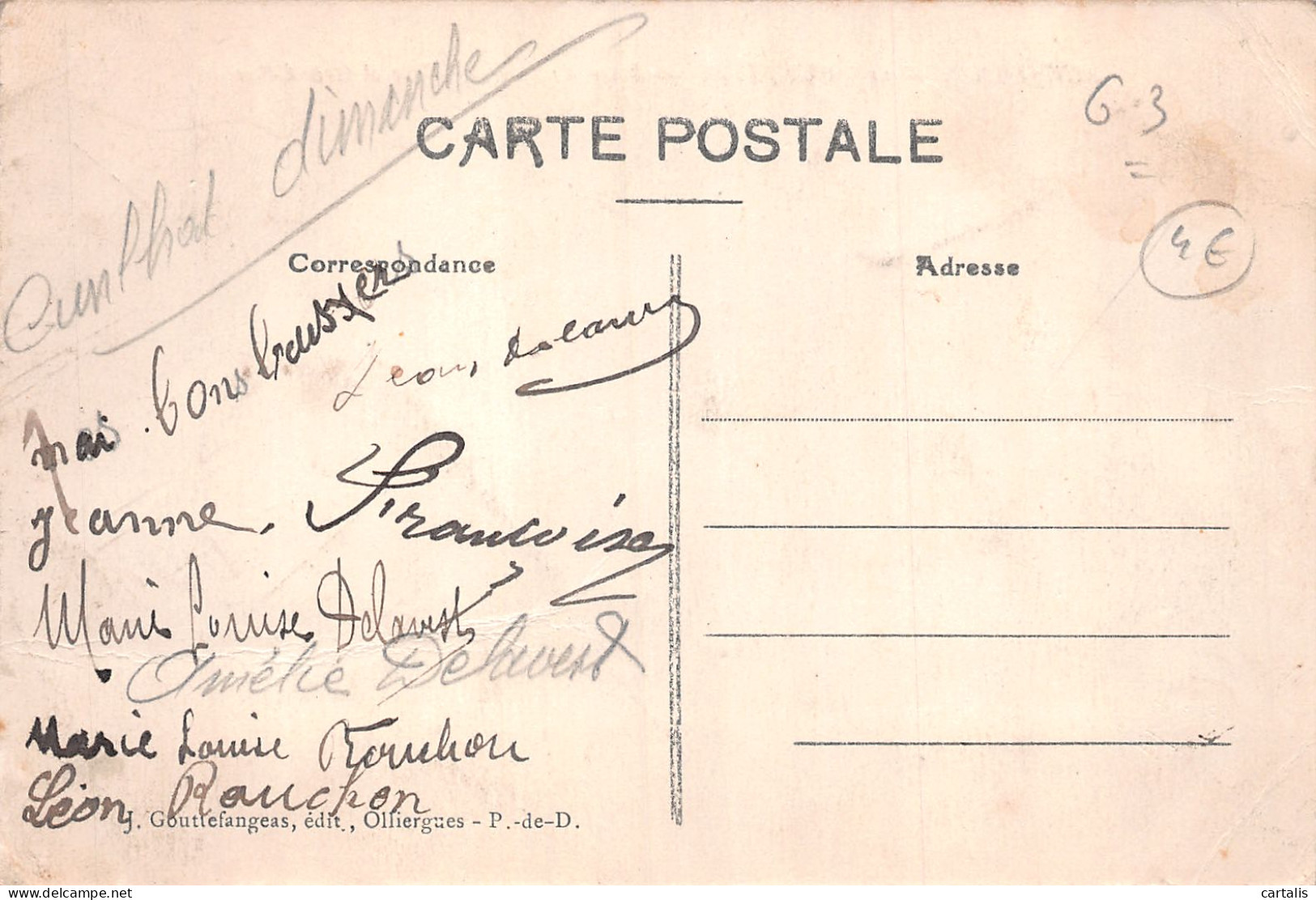 63-CUNLHAT-N°5136-E/0259 - Cunlhat