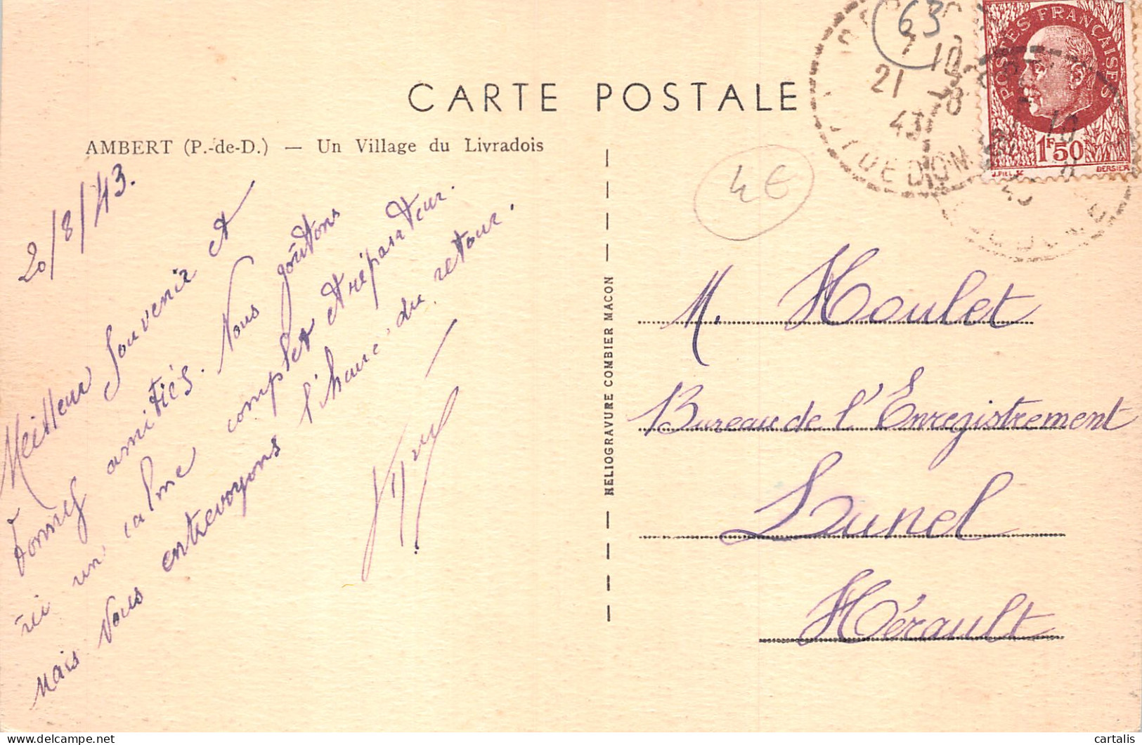 63-AMBERT-N°5136-E/0257 - Ambert