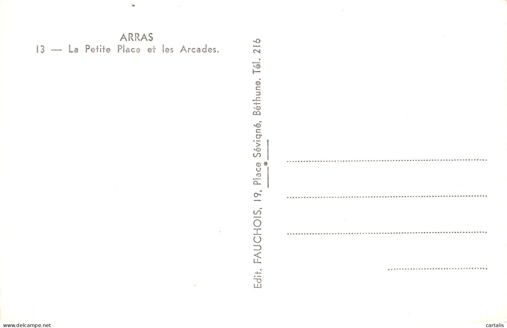 62-ARRAS-N°5137-E/0305 - Arras