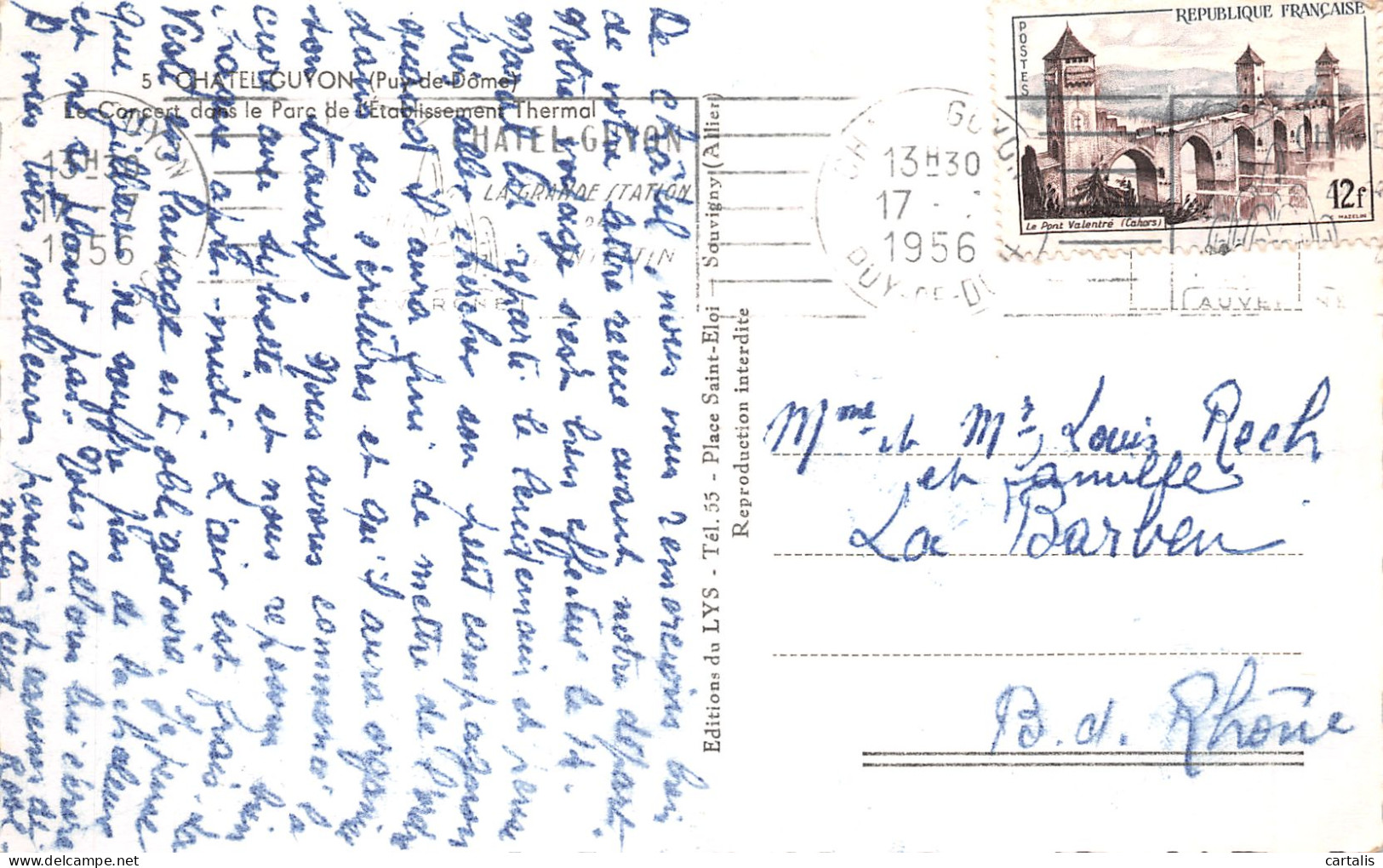 63-CHATEL GUYON-N°5137-H/0165 - Châtel-Guyon