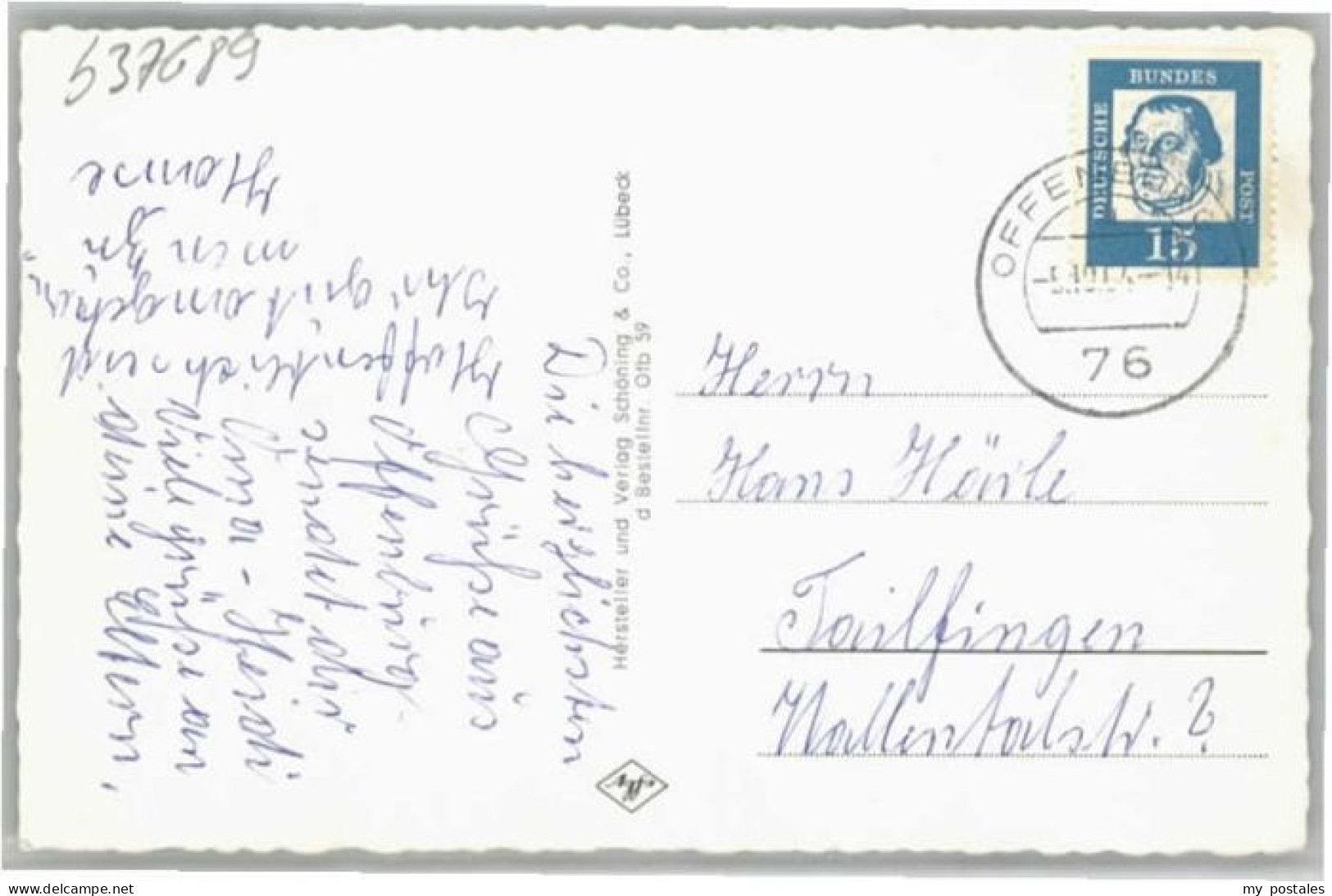 Offenburg Loewenbrunnen Schloss Ortenberg - Offenburg