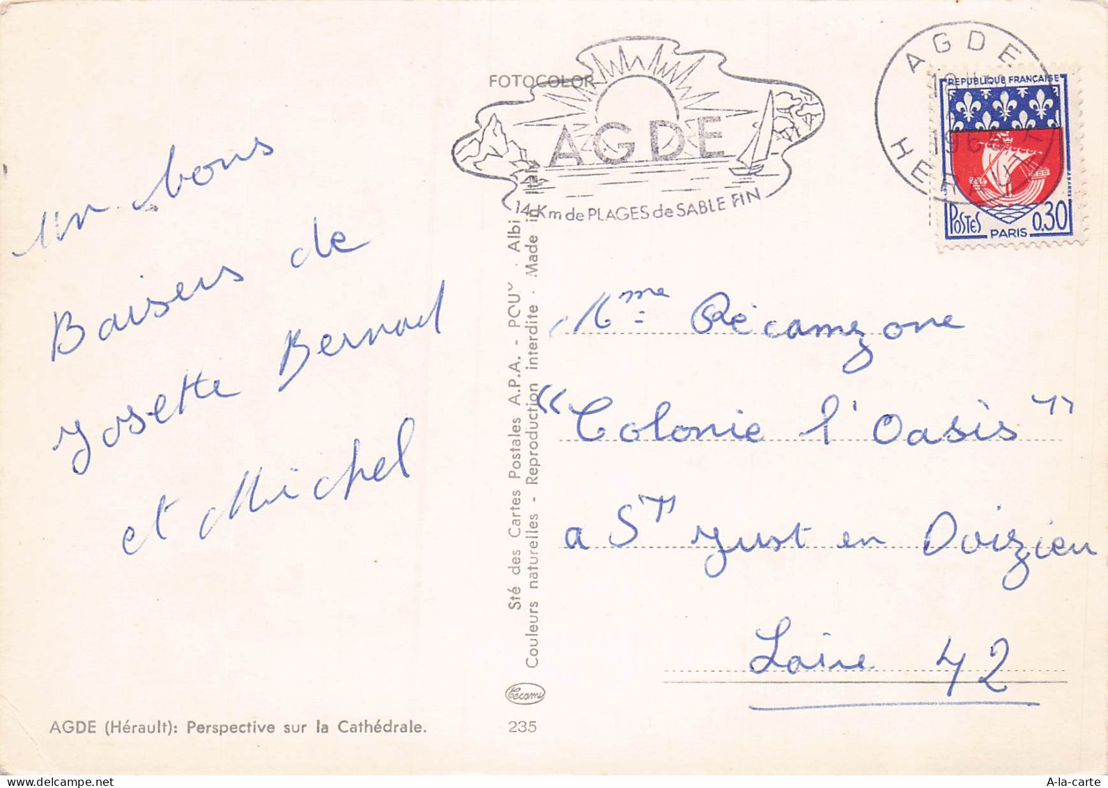 34 AGDE CATHEDRALE - Agde