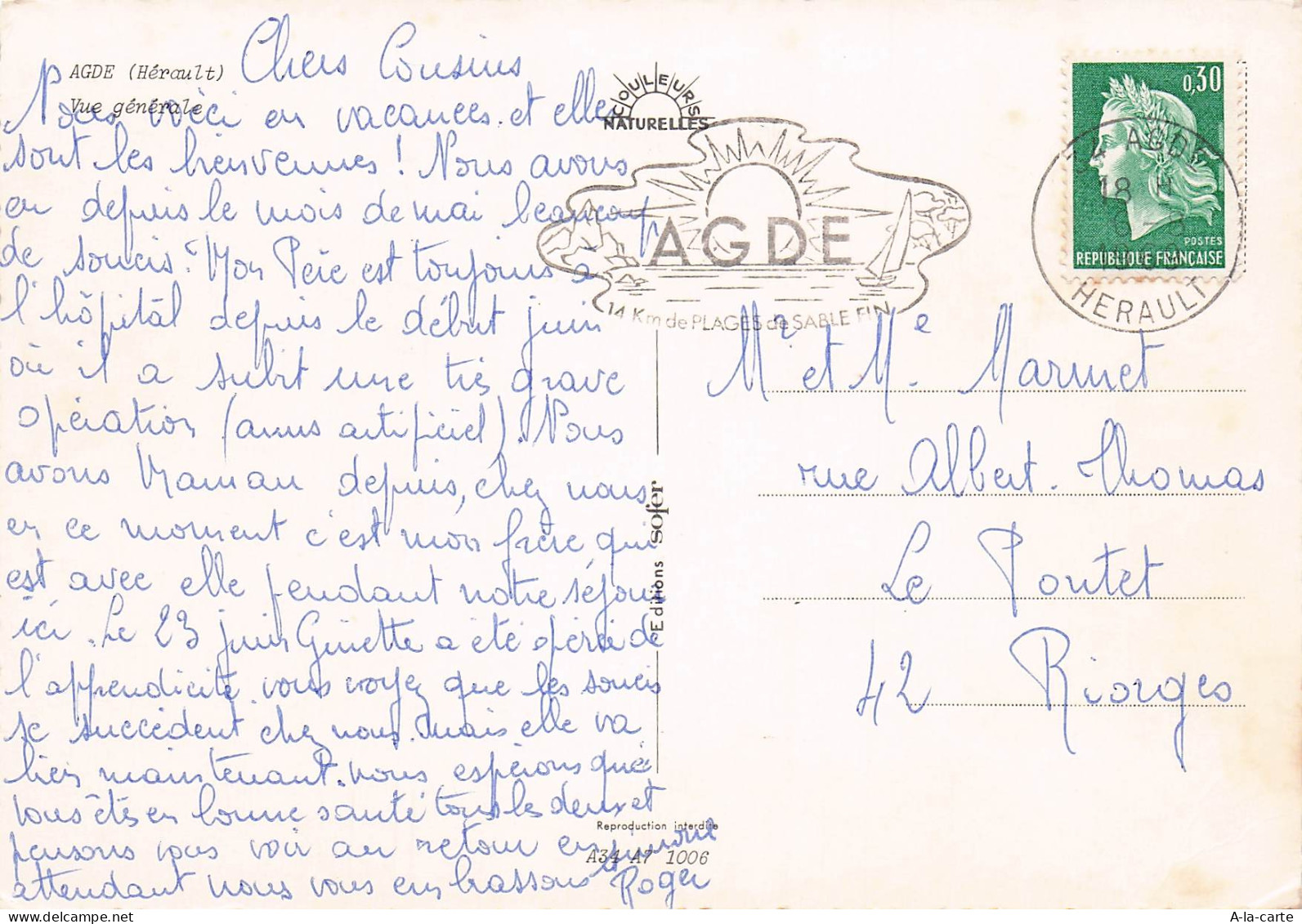 34 AGDE HERAULT - Agde