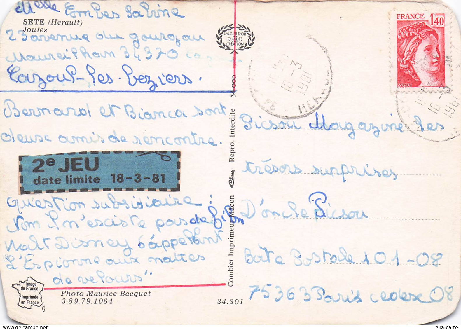 34 SETE LES EMPLES SALINE - Sete (Cette)
