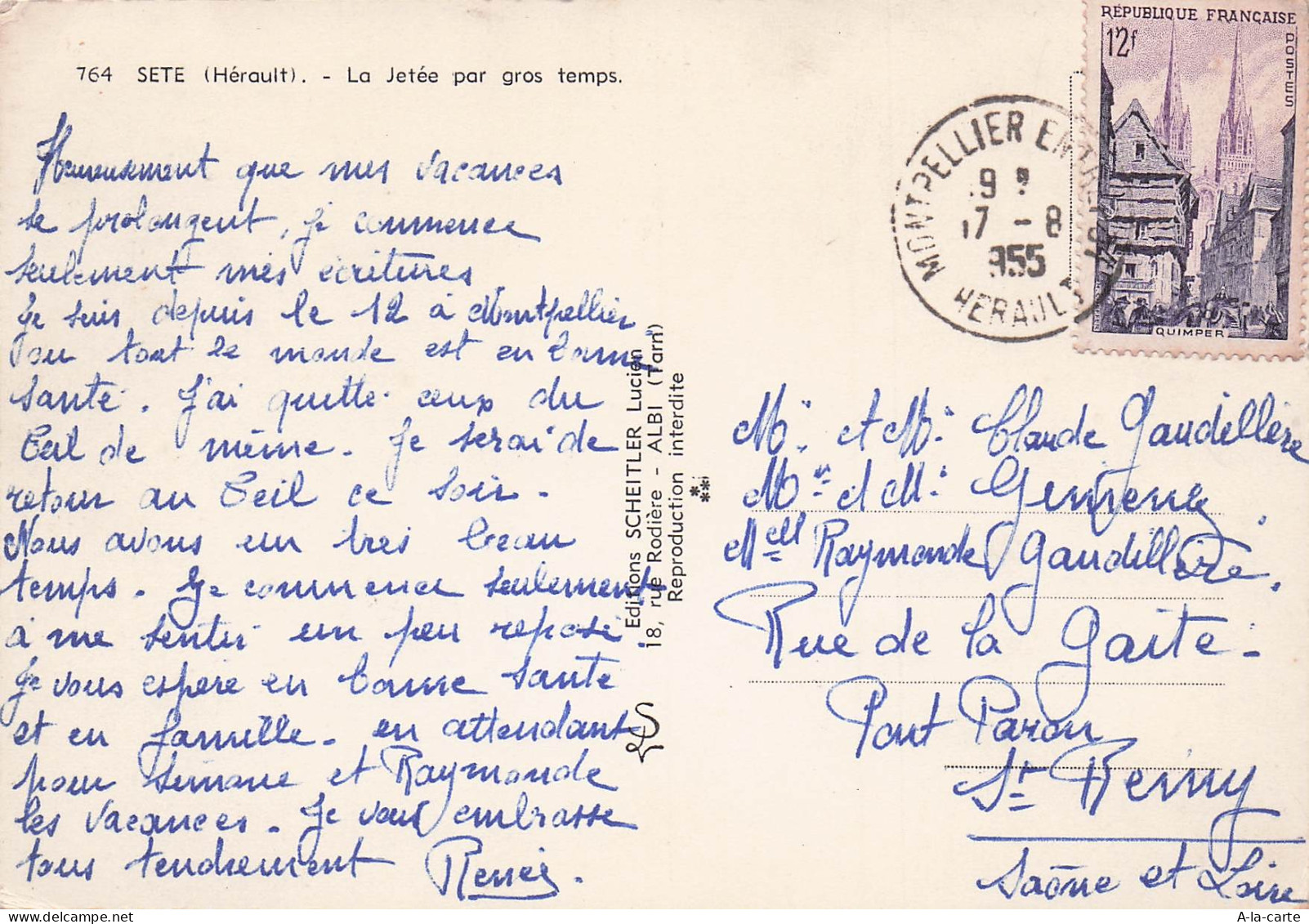 34 SETE LA JETEE - Sete (Cette)