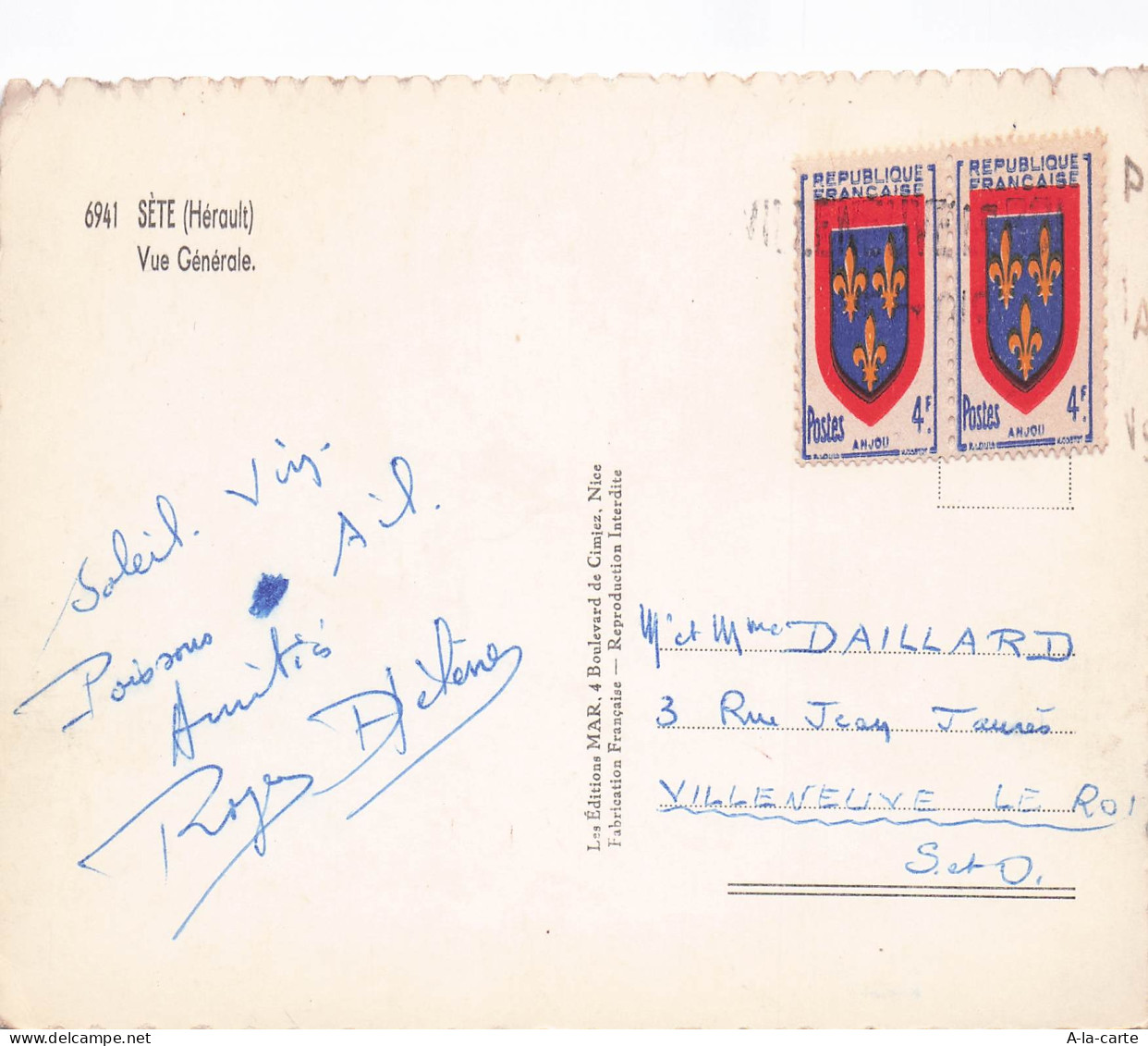 34 SETE VUE GENERALE - Sete (Cette)