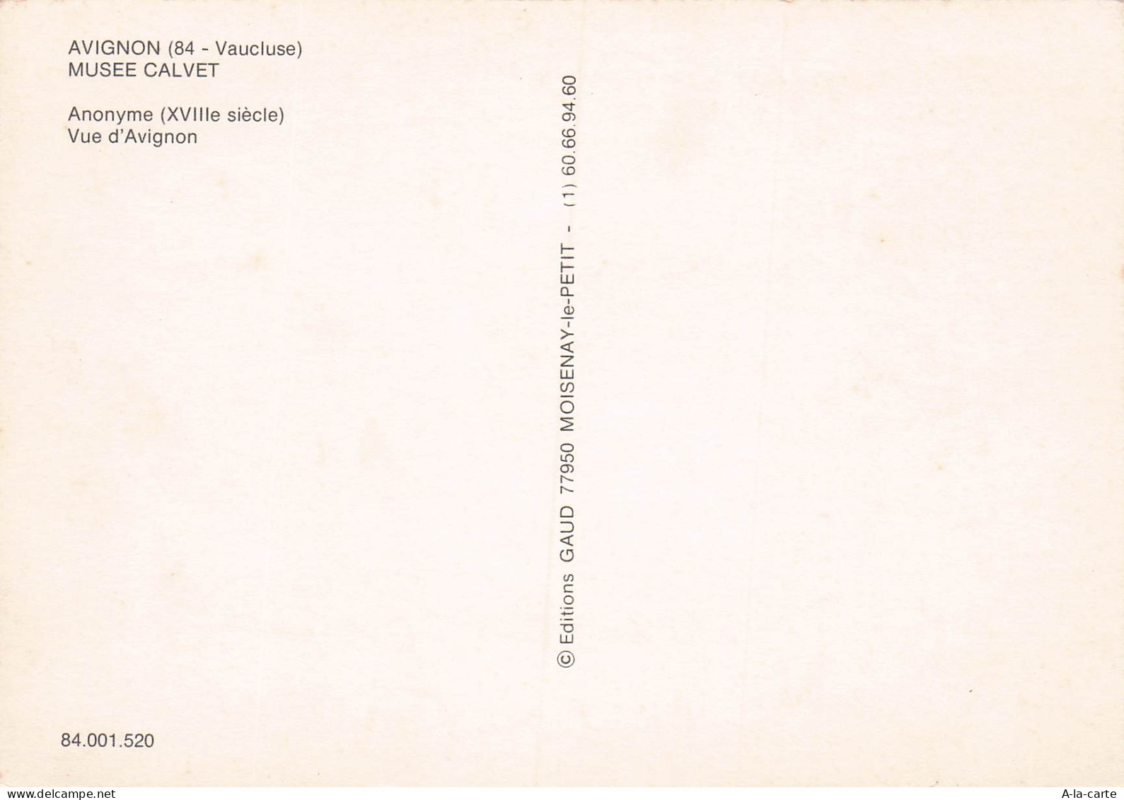 84 AVIGNON MUSEE CALVET - Avignon