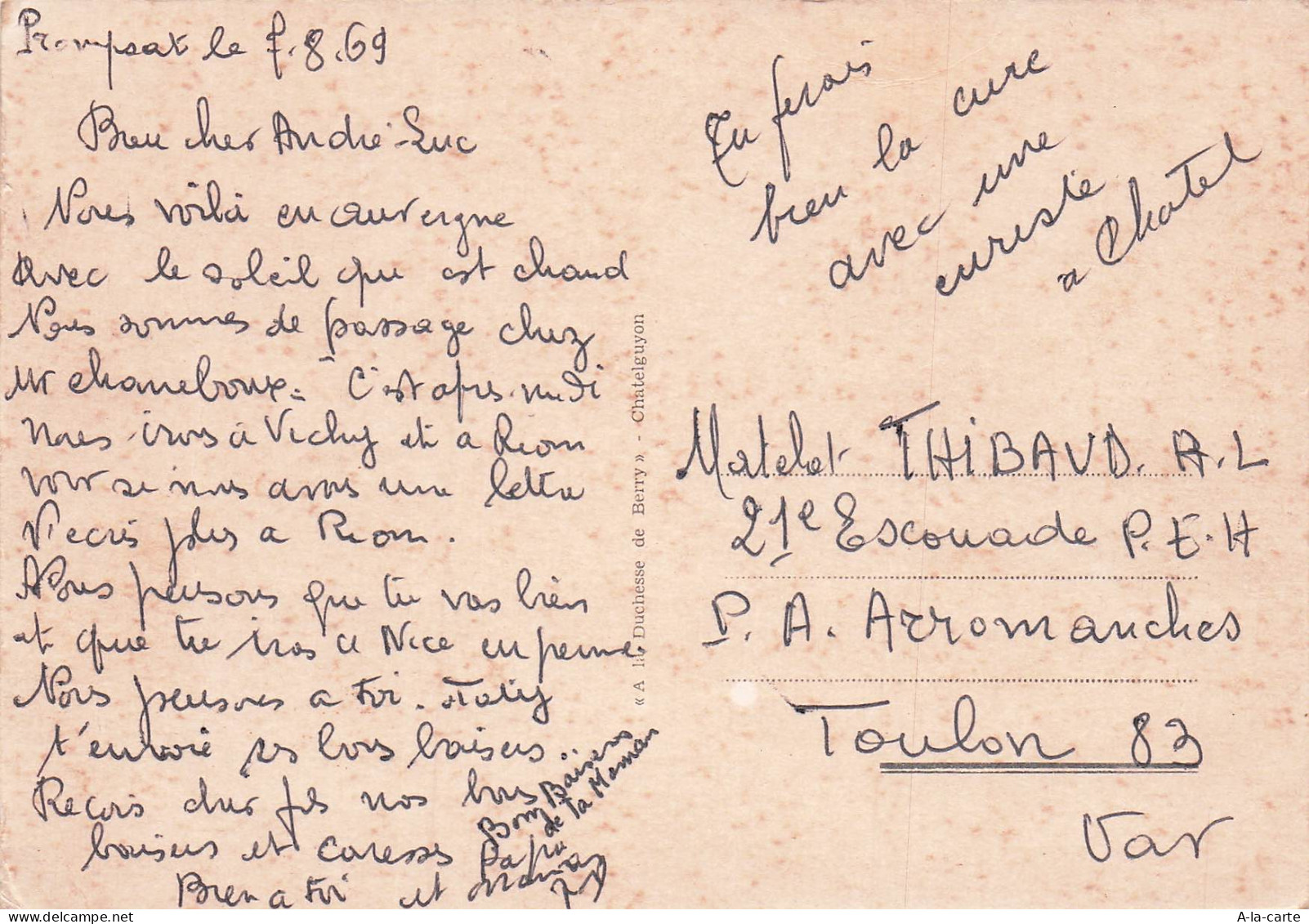 63 CHATEL GUYON VILLE THERMALE - Châtel-Guyon