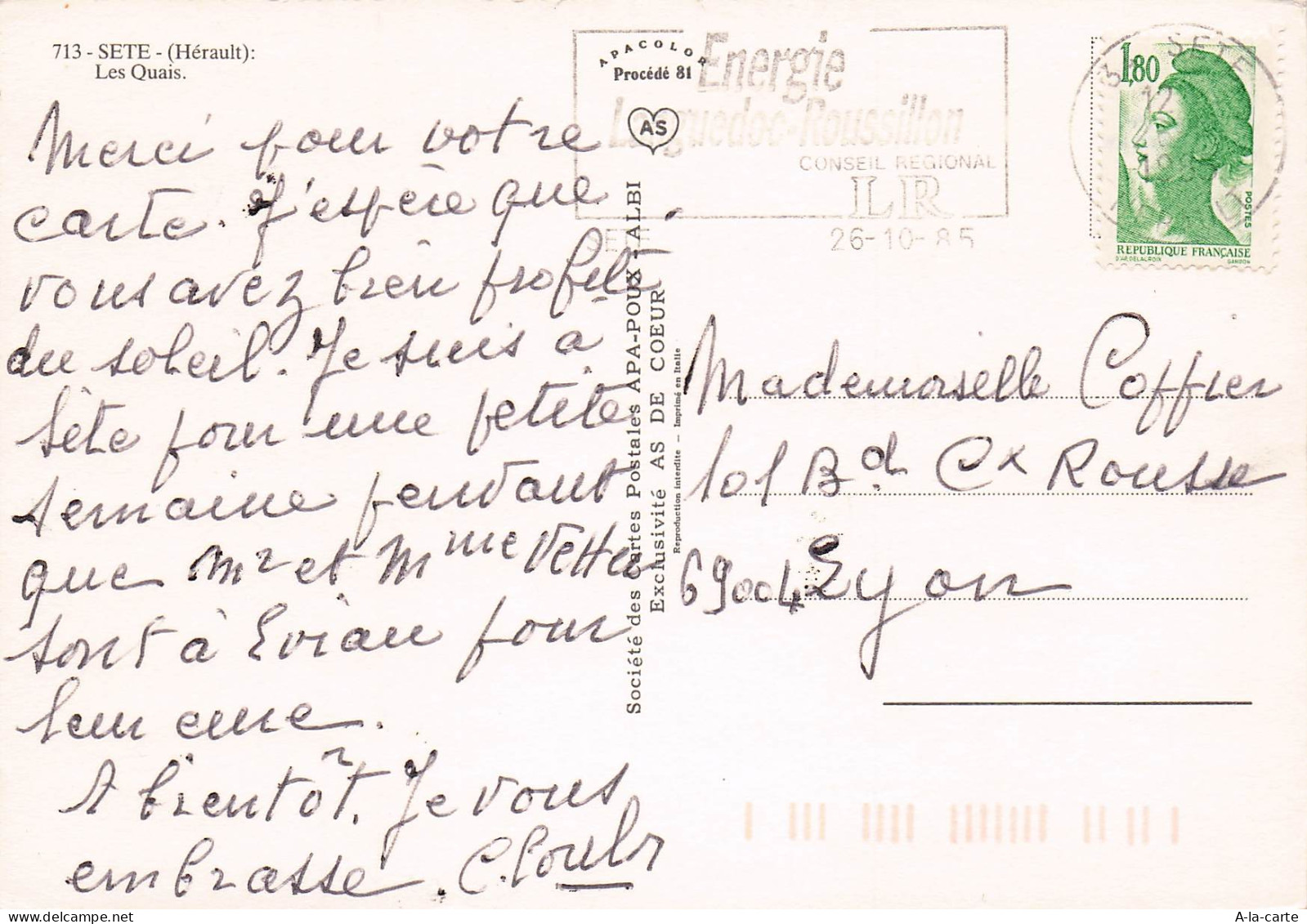34 SETE LES QUAIS - Sete (Cette)
