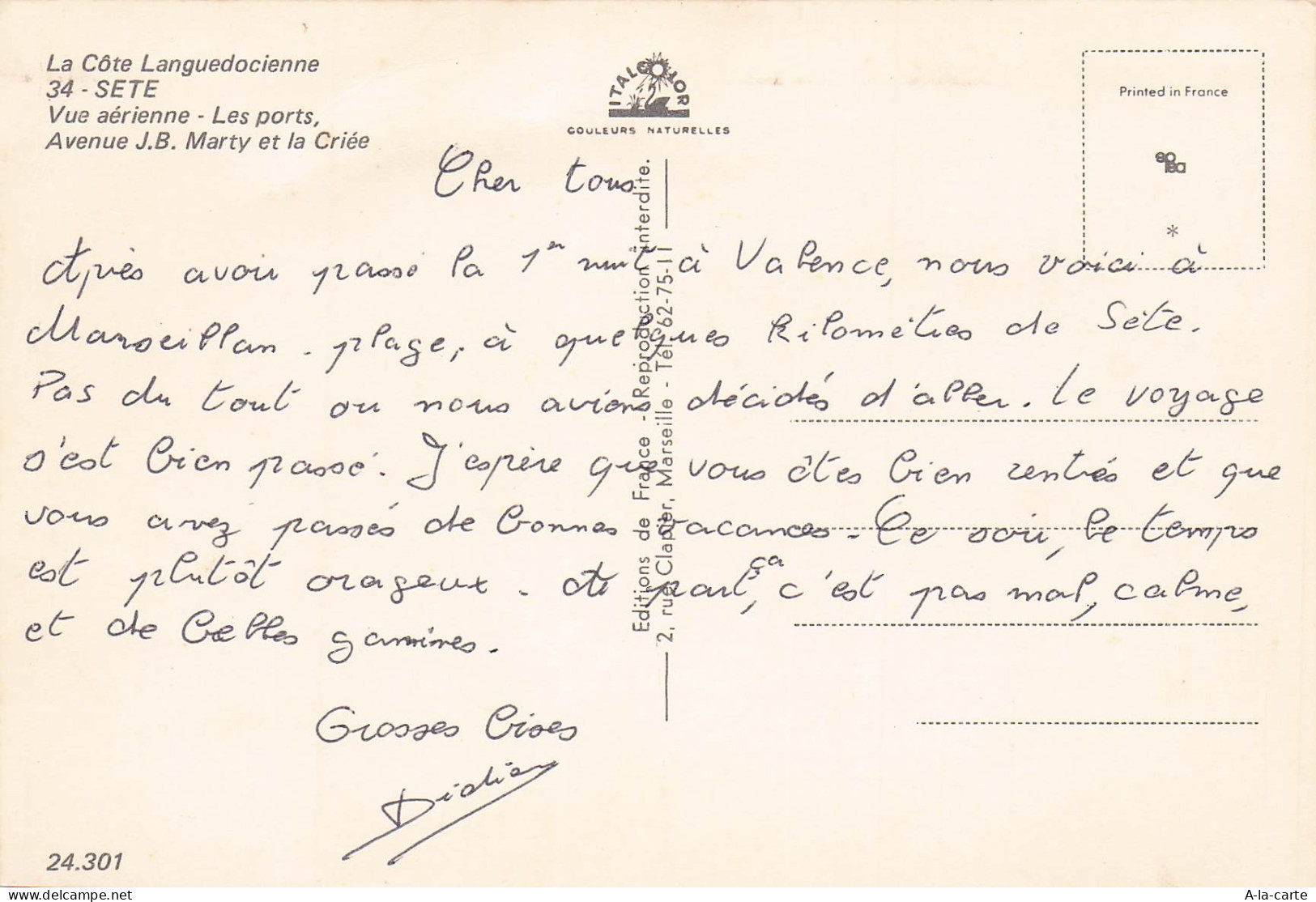 34 SETE LA COTE LANGUEDOCIENNE - Sete (Cette)
