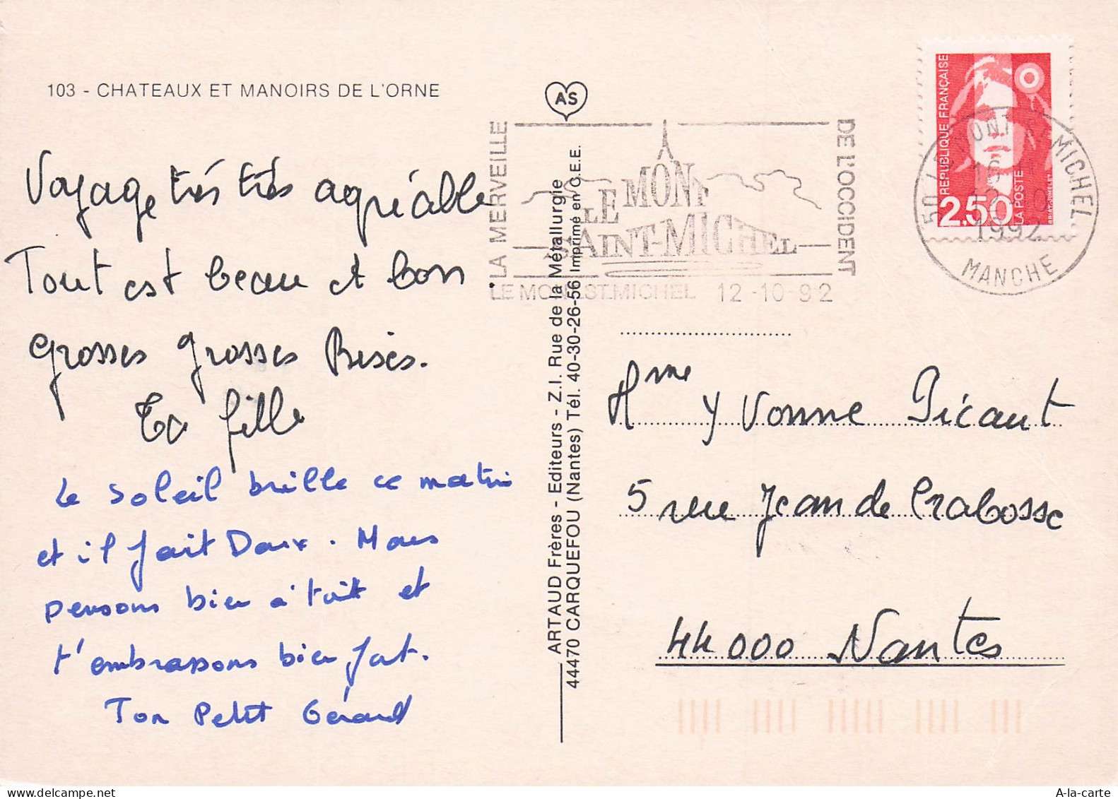 61 DOMFRONT CHATEAU DE DOMFRONT - Domfront