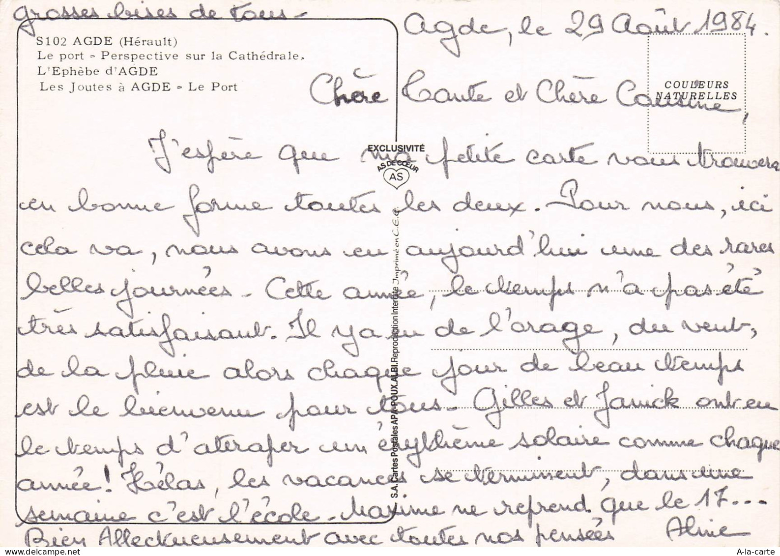 34 AGDE CENTRE VILLE - Agde