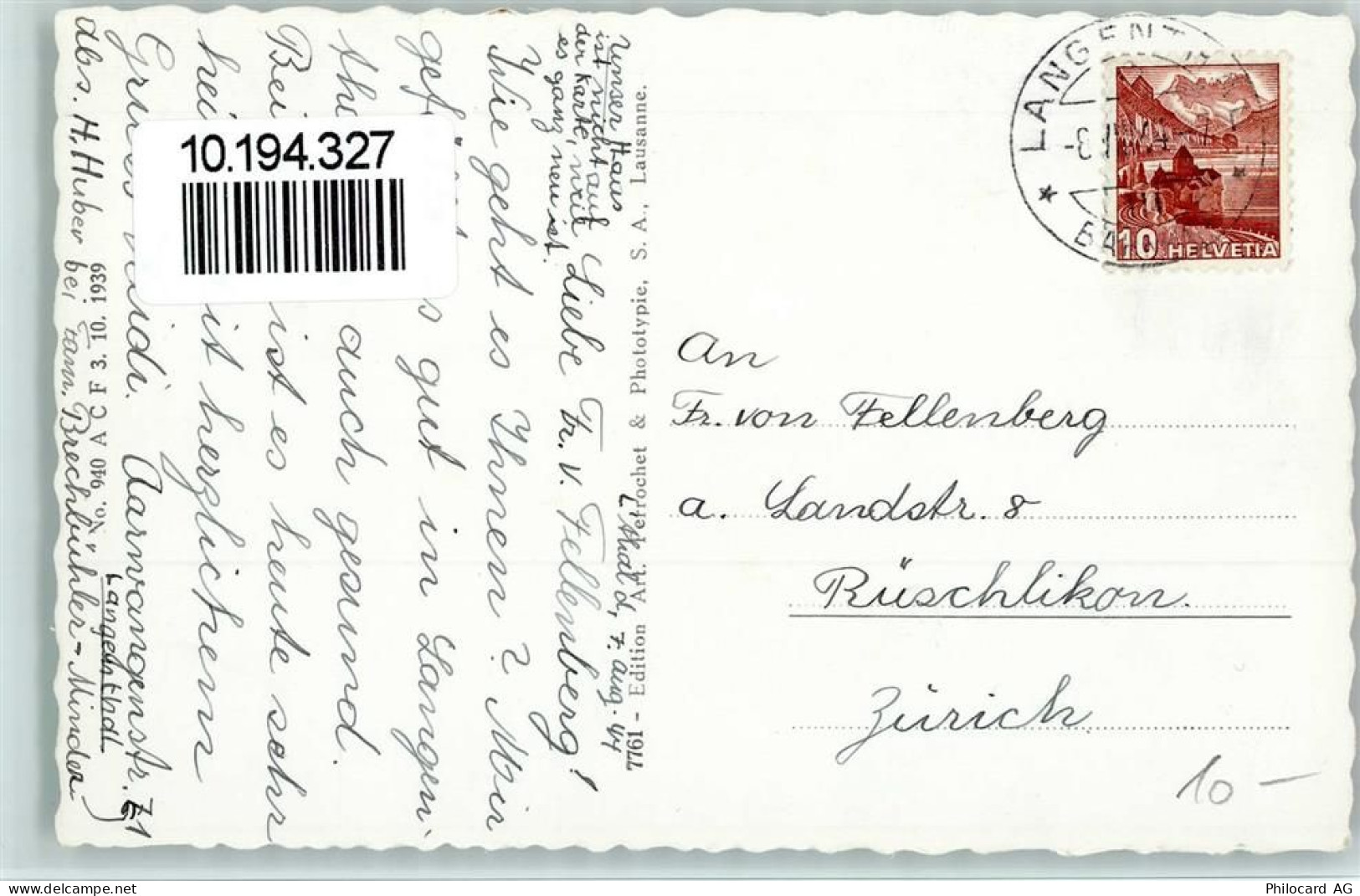 4900 Langenthal - 10194327 - Langenthal