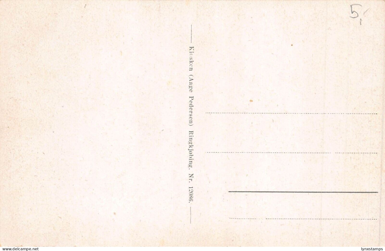 L070 Denmark Ringkjoping Bank? Postcard - Dänemark