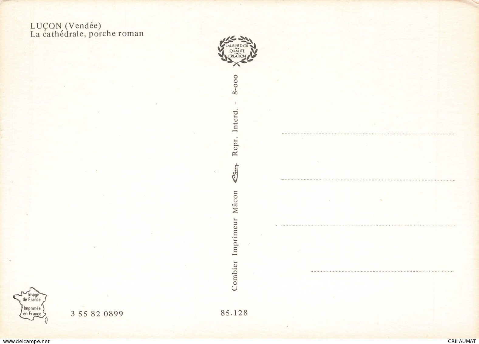 85 LUCON LA CATHEDRALE - Lucon
