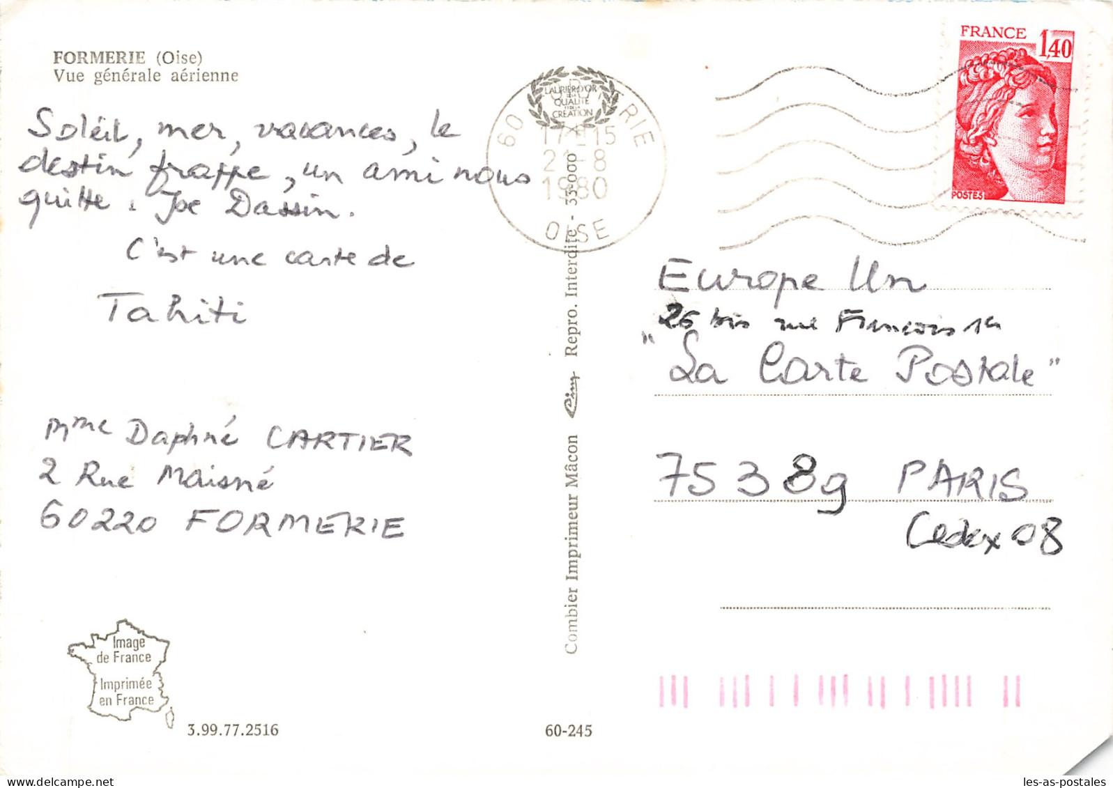60  FORMERIE - Formerie