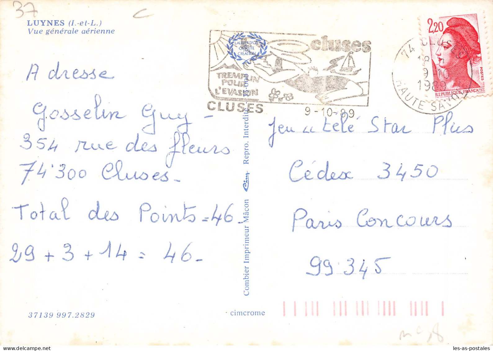 37  LUYNES - Luynes