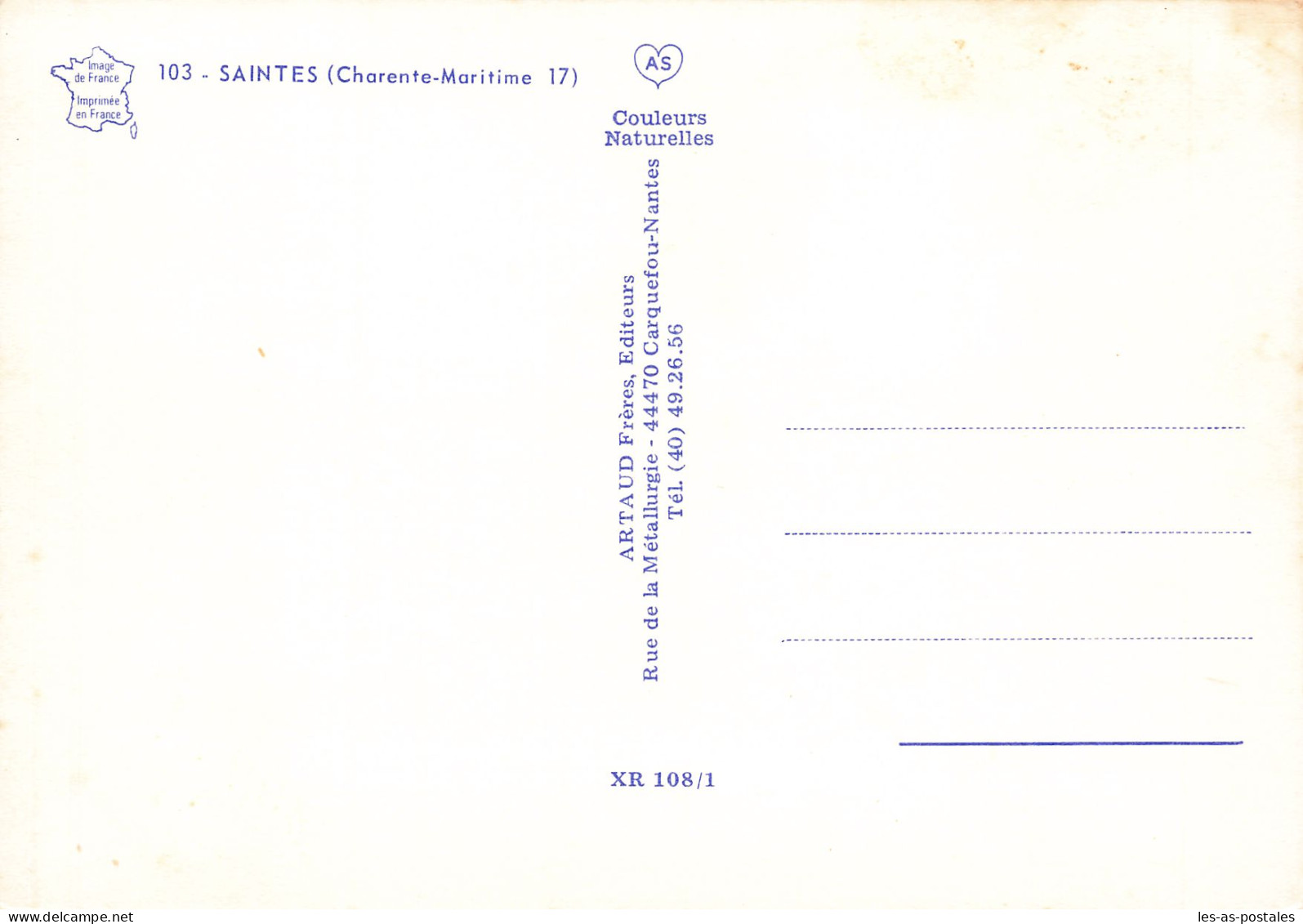 17  SAINTES - Saintes
