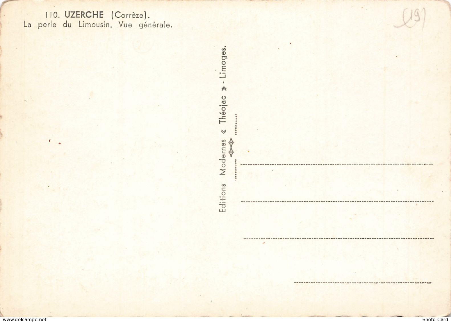 19  UZERCHE - Uzerche